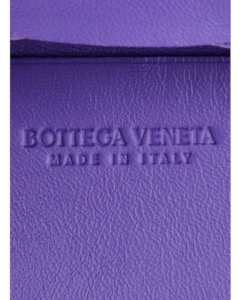 Bottega Veneta o1loc1c0824 Size: OS / Leather Cross-Body Mini Bag in Blue Size ONE SIZE - 6 Thumbnail