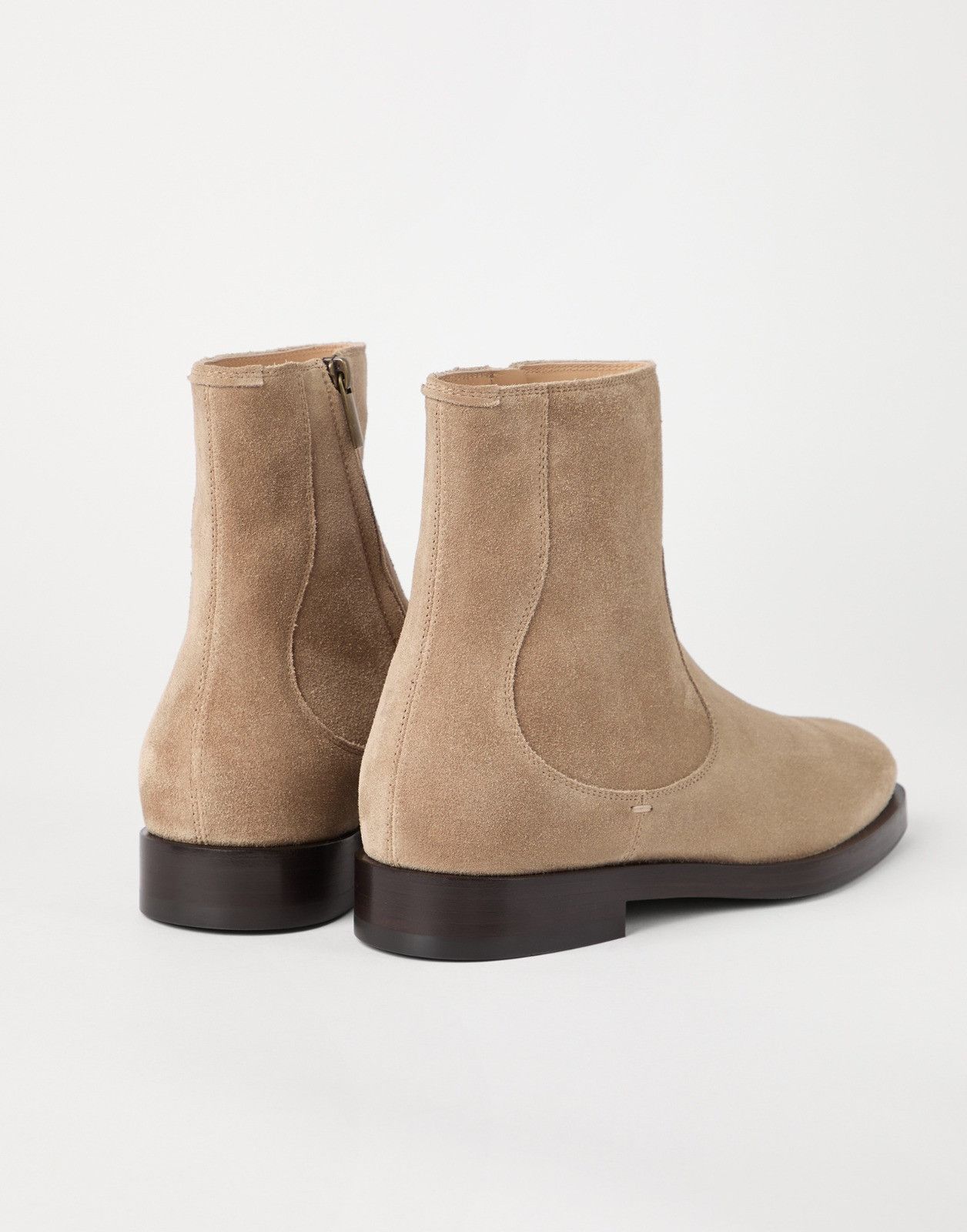 Brunello Cucinelli o1la1rc1a1025 Ankle Boots in Brown Size US 12 / EU 45 - 4 Thumbnail