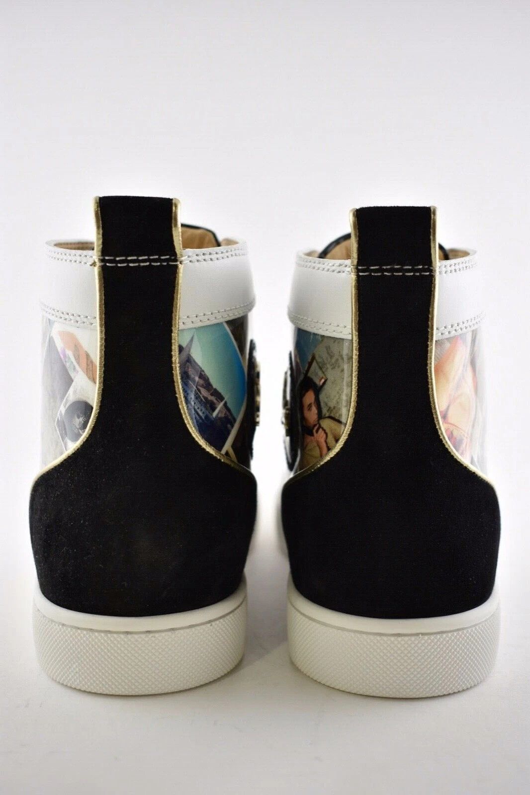 Christian Louboutin o1s1wg110924 Fun Louis Flat High Top Sneaker in Multicolor Size US 7 / EU 40 - 6 Thumbnail