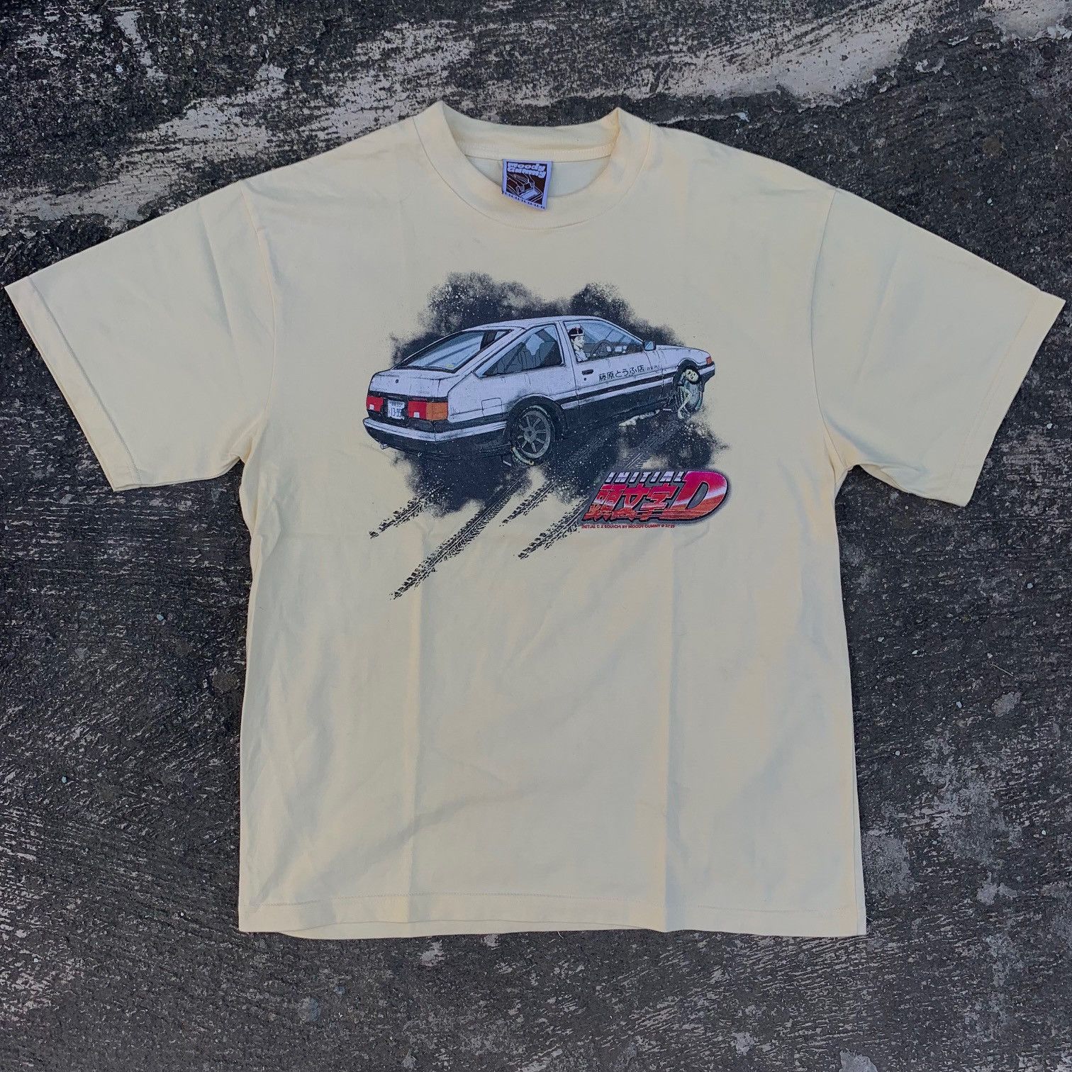 Anime Initial D x Junji Ito, Anime. Takumi & Shouichi Size US L / EU 52-54 / 3 - 2 Thumbnail