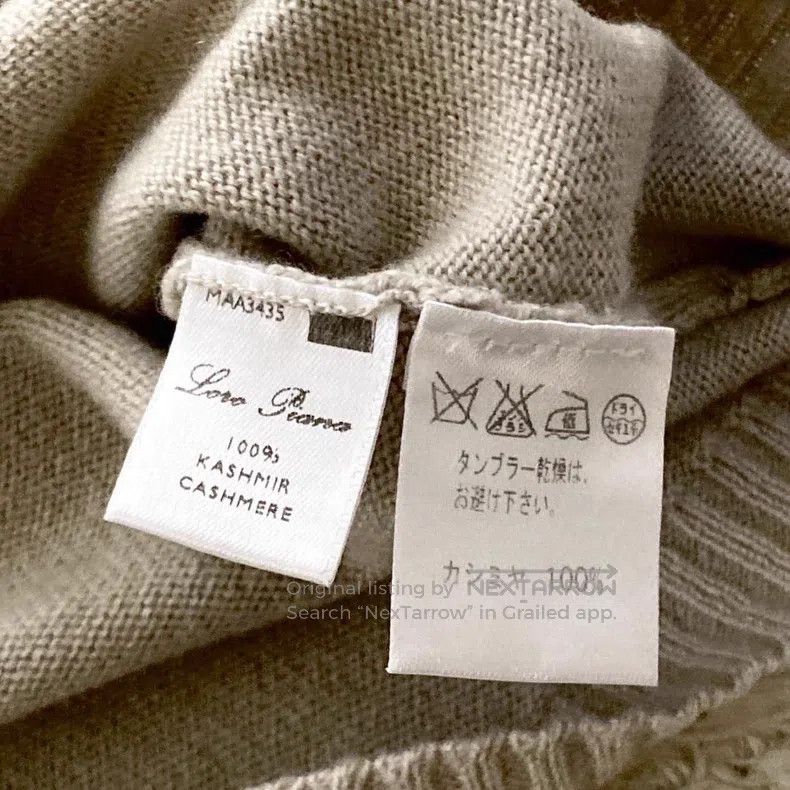 Loro Piana Loro Piana V-neck Pure Cashmere Knit Sweater Size S / US 4 / IT 40 - 8 Thumbnail