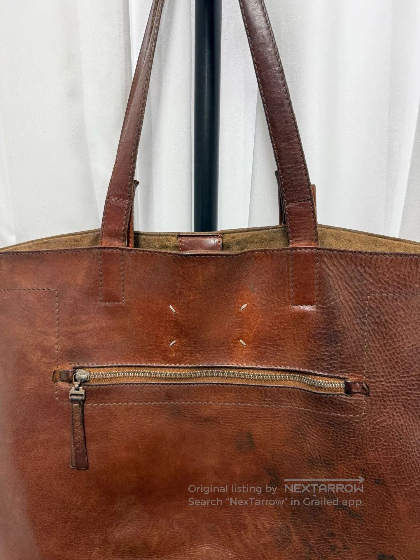 Maison Margiela Maison Margiela Leather Tote Bag. Size ONE SIZE - 2 Thumbnail