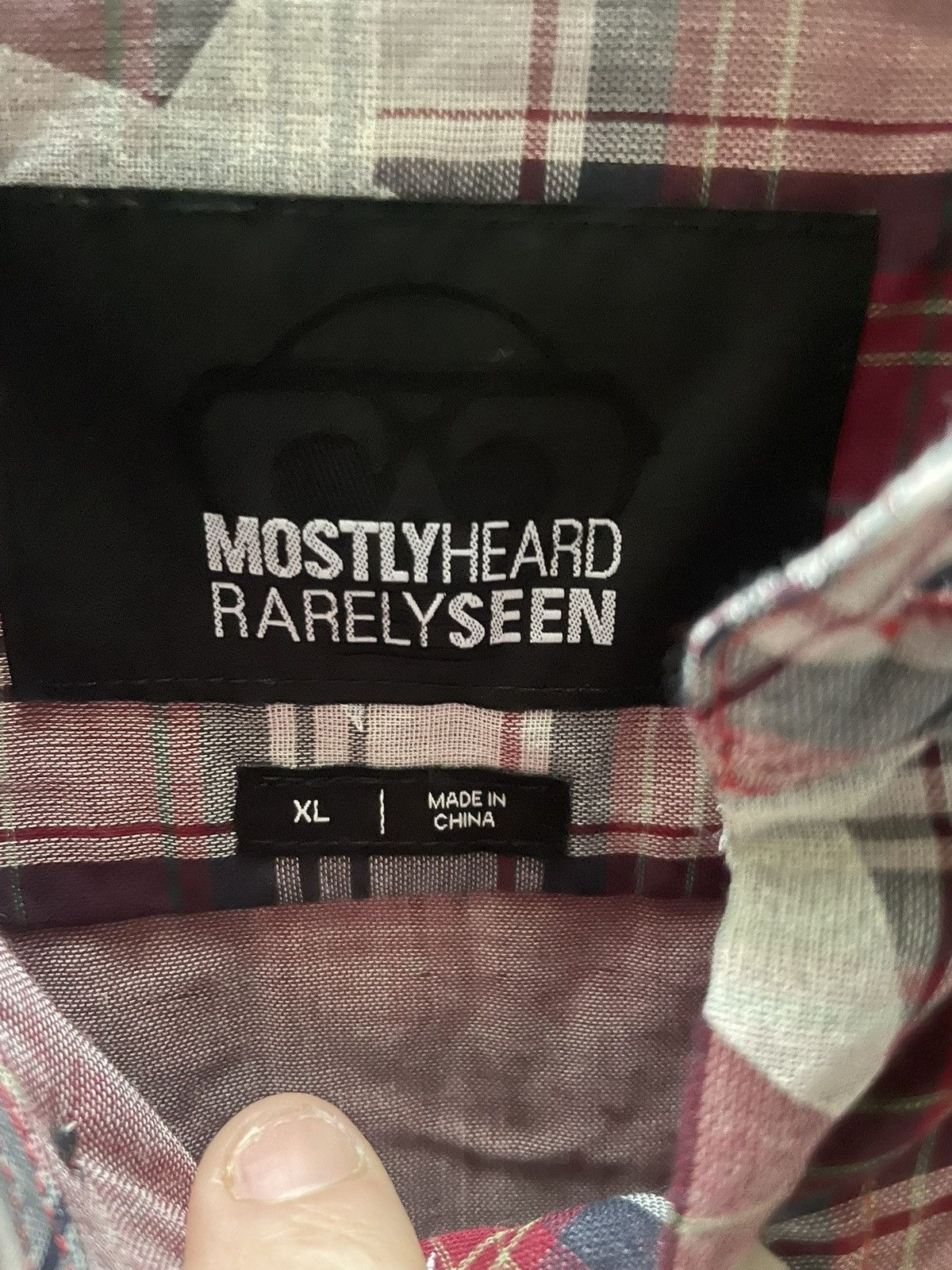 Mostly Heard Rarely Seen MOSTLY HEARD RARELY SEEN STAR AND PLAID Size US XL / EU 56 / 4 - 4 Thumbnail