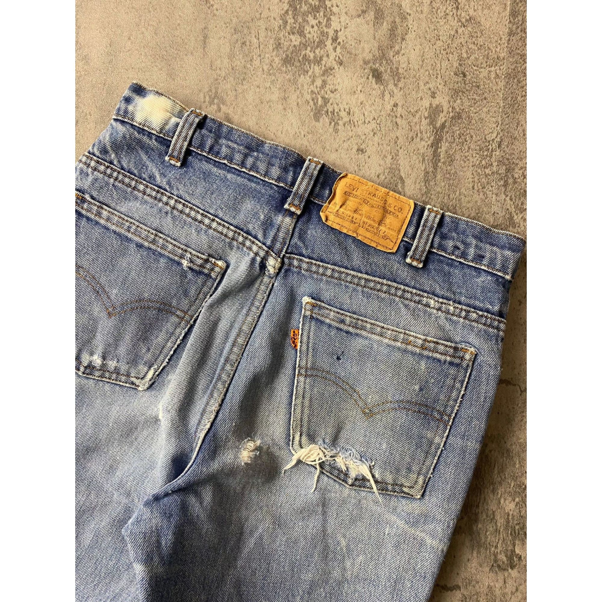 Levi's × Vintage 90s Vintage Levi's Denim Jeans Distressed Size US 30 / EU 46 - 3 Thumbnail