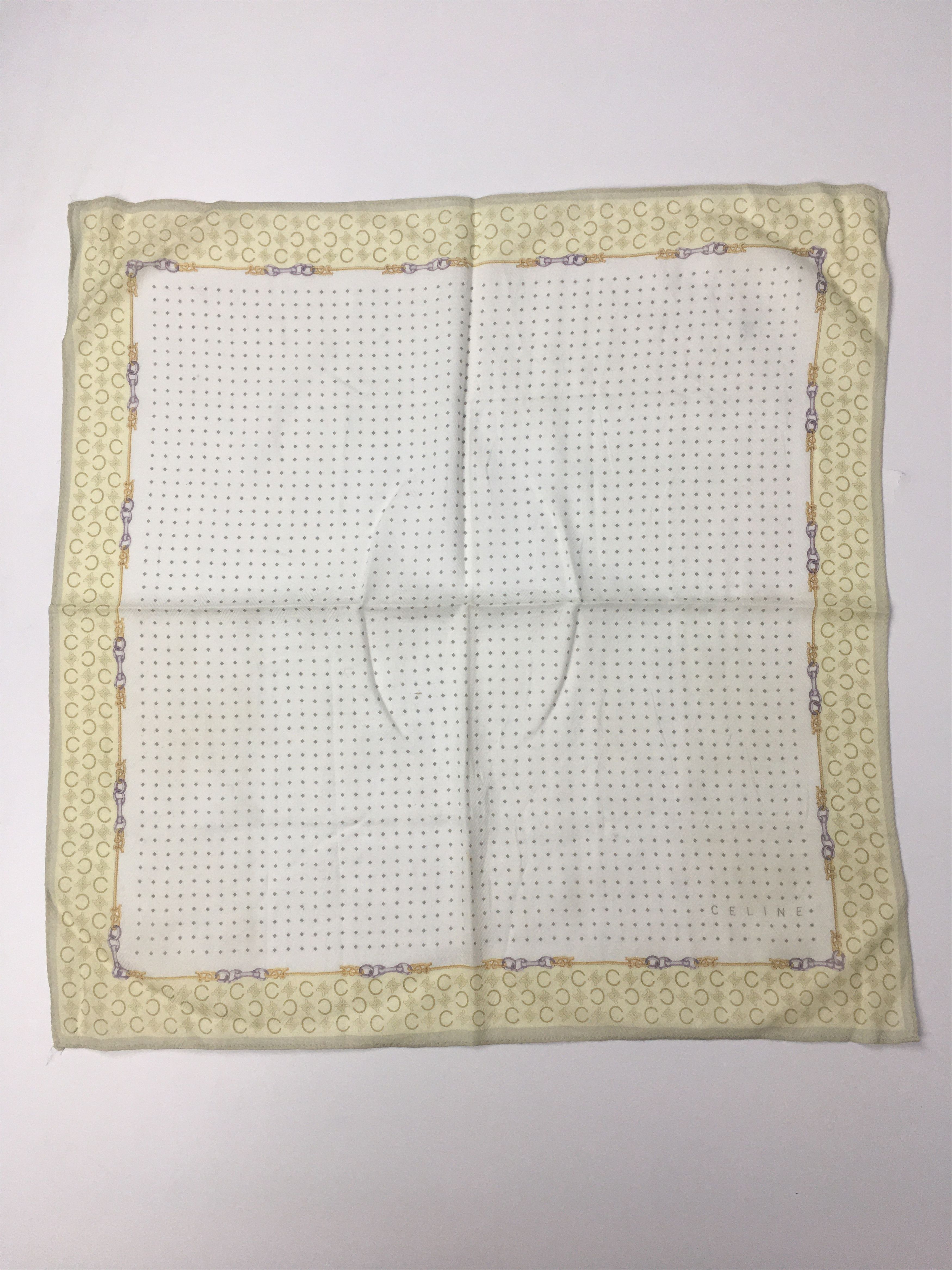 Celine Celine Handkerchief / Bandana / Neckerchief HKC0142 Size ONE SIZE - 3 Thumbnail