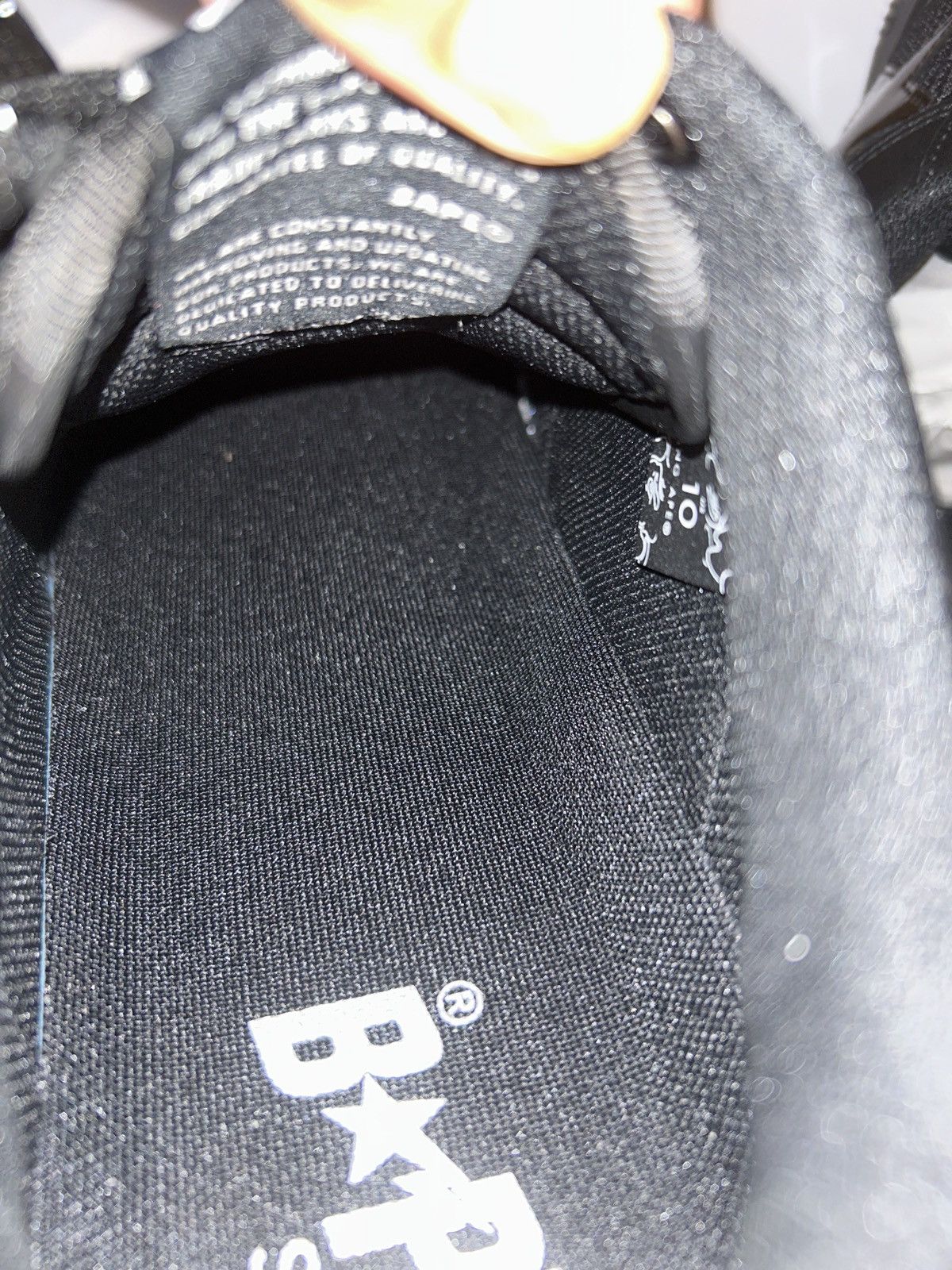 Bape GOAT Exclusive Bapesta Size US 10 / EU 43 - 6 Thumbnail