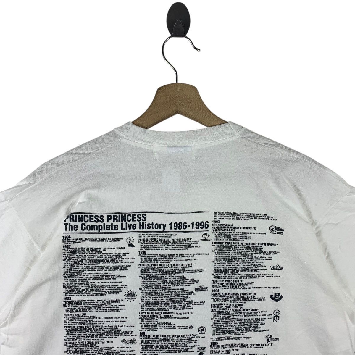 Band Tees × Japanese Brand × Vintage Vintage PRINCESS PRINCESS japanese Pop band tee Size US M / EU 48-50 / 2 - 10 Thumbnail