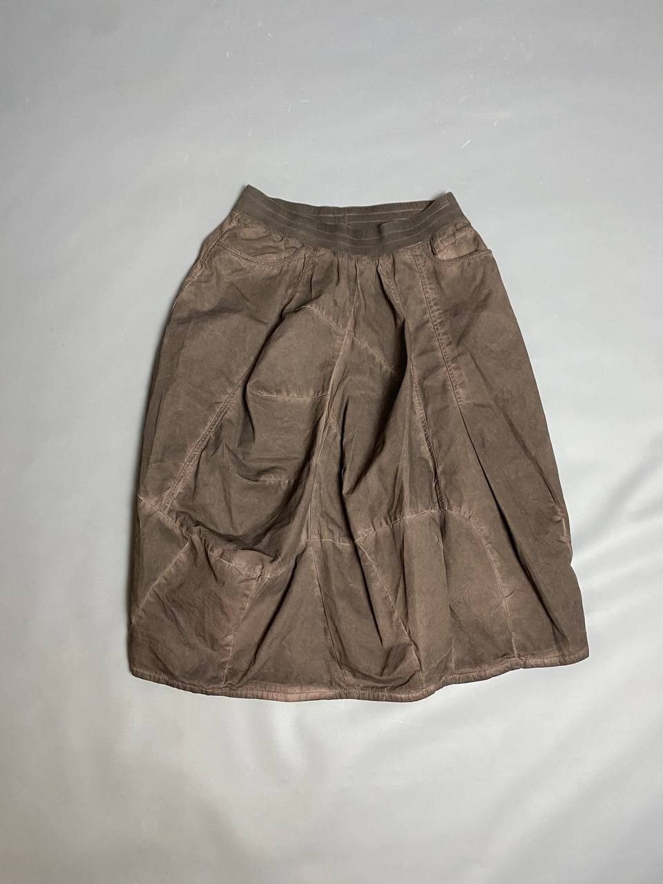 Rundholz Rundholz Black Label Skirt Brown&Grape Garment Dyed Size M Size 27" / US 4 / IT 40 - 1 Thumbnail