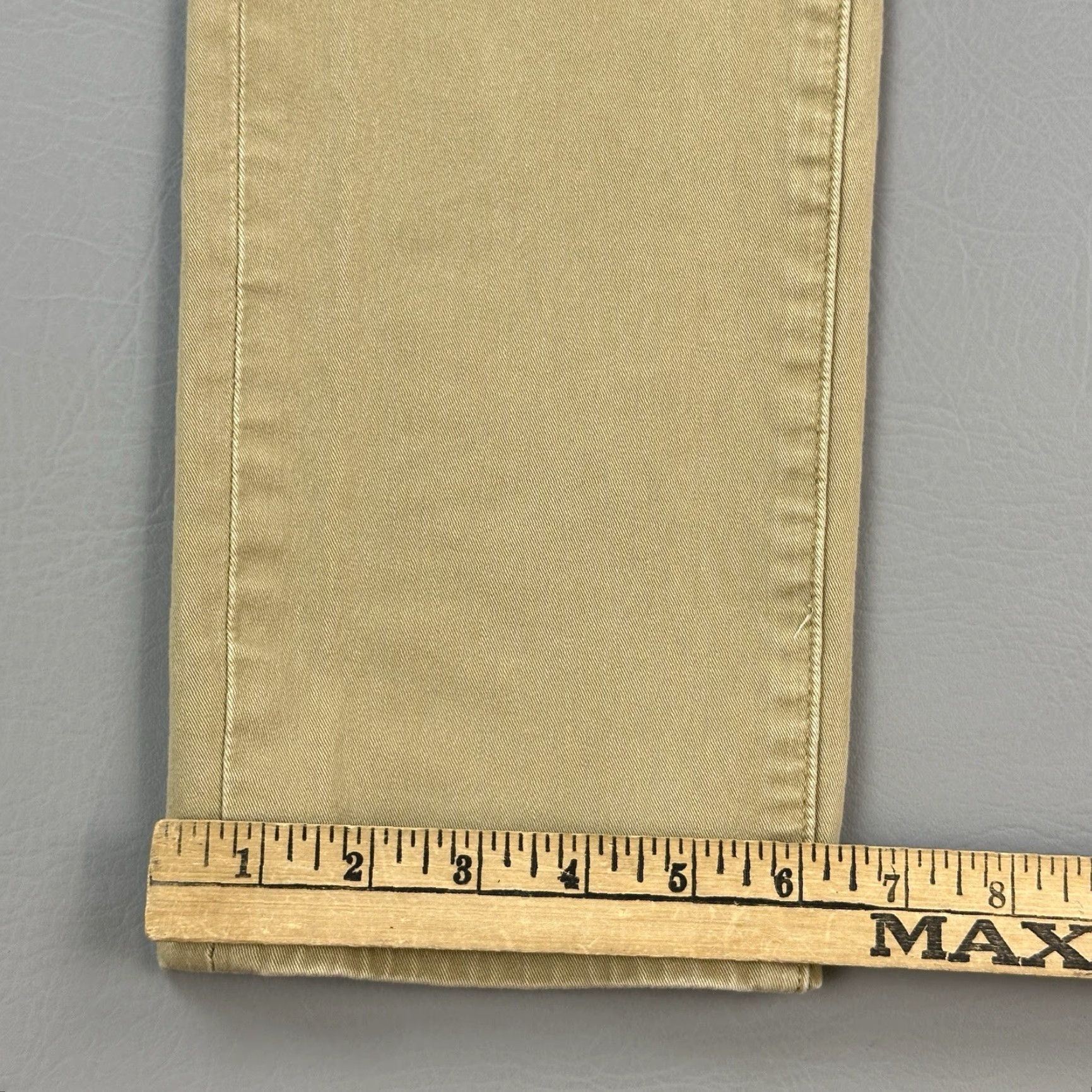 Levi's Levis 511 Premium Pants Mens 30x32 Tan Slim Fit Stretch White Tab Casual Size US 30 / EU 46 - 4 Thumbnail