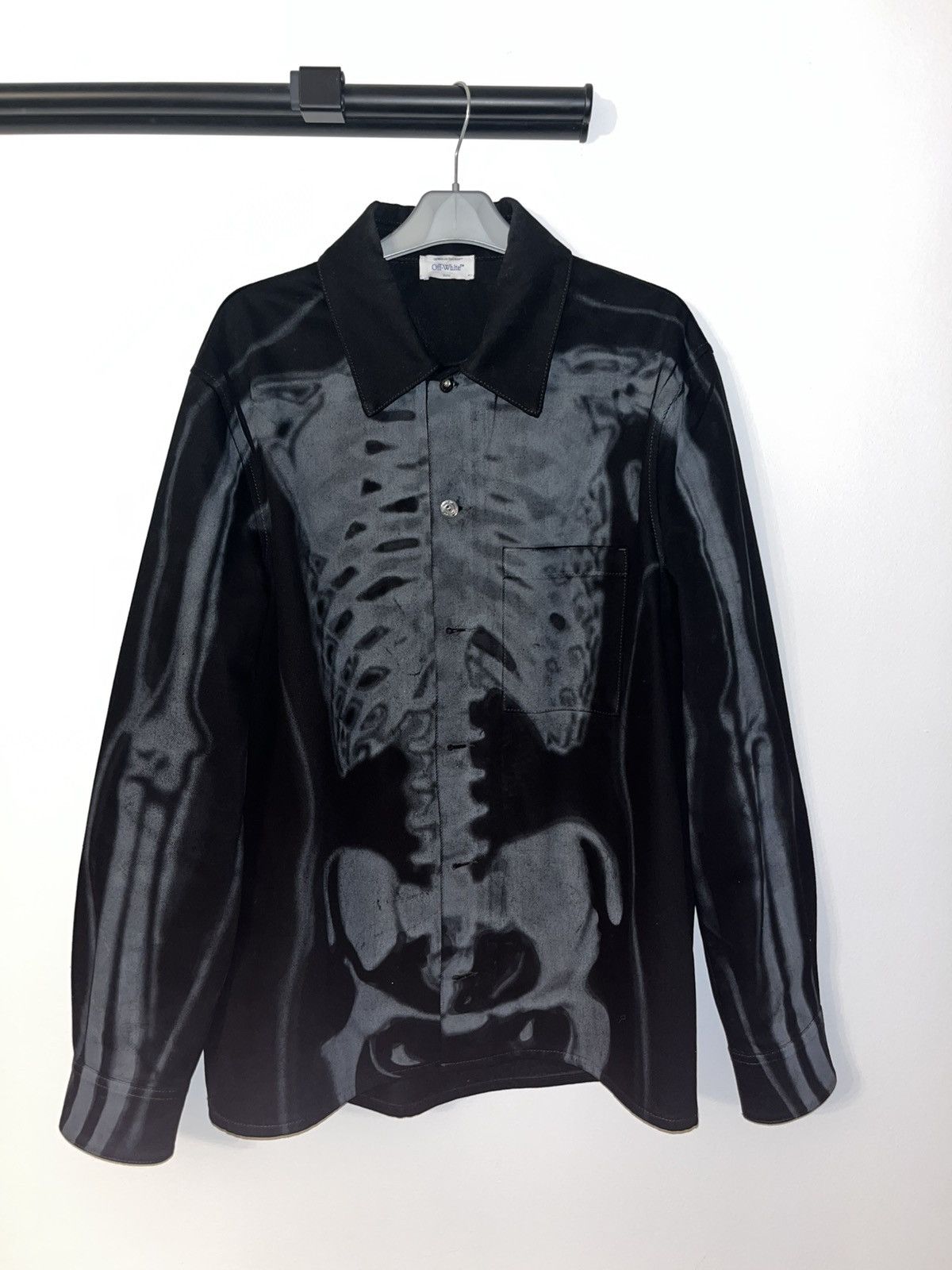 Off-White Off-white Body Scan Skeleton Jacket/Shell Size US XL / EU 56 / 4 - 1 Thumbnail