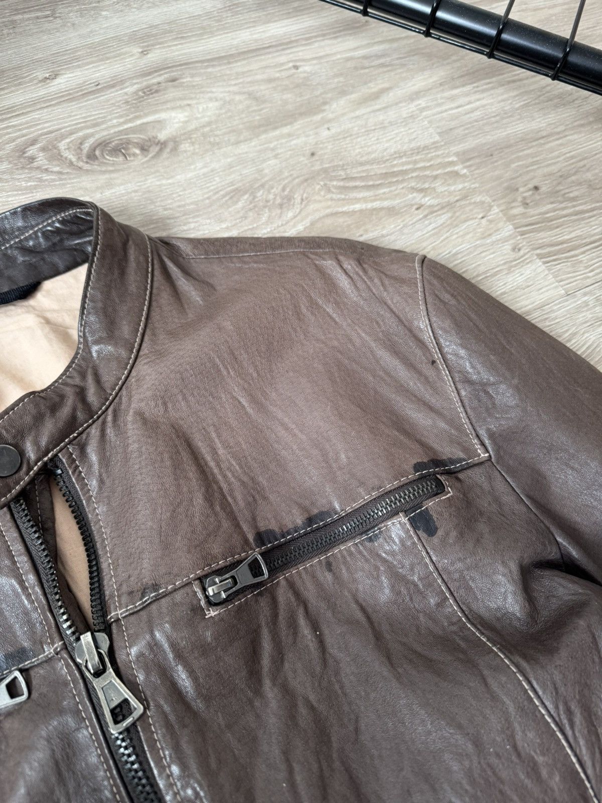 Vintage Vintage Y2K Japanese Style Moto Racing Leather Jacket Size US M / EU 48-50 / 2 - 6 Thumbnail