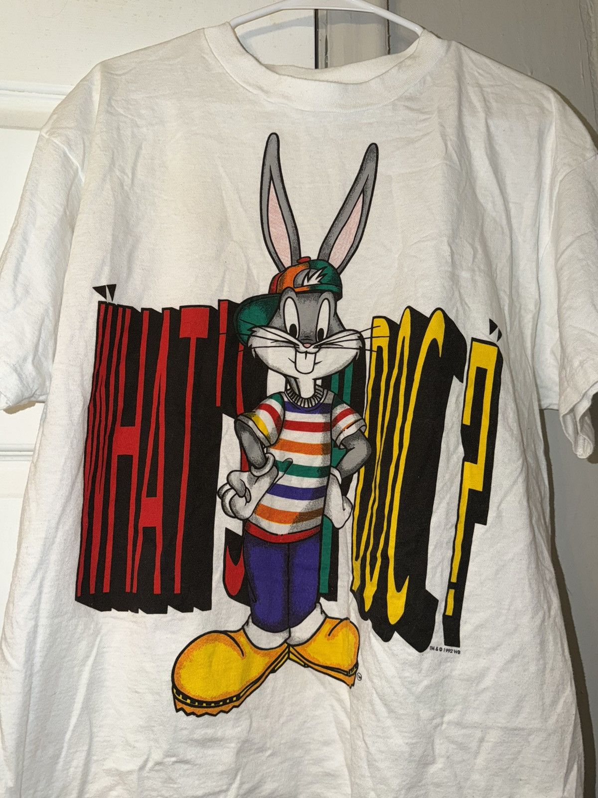 Warner Bros Warner Bros. Looney Tunes Bugs Bunny What’s Up Doc? XL Mens Size US XL / EU 56 / 4 - 3 Thumbnail
