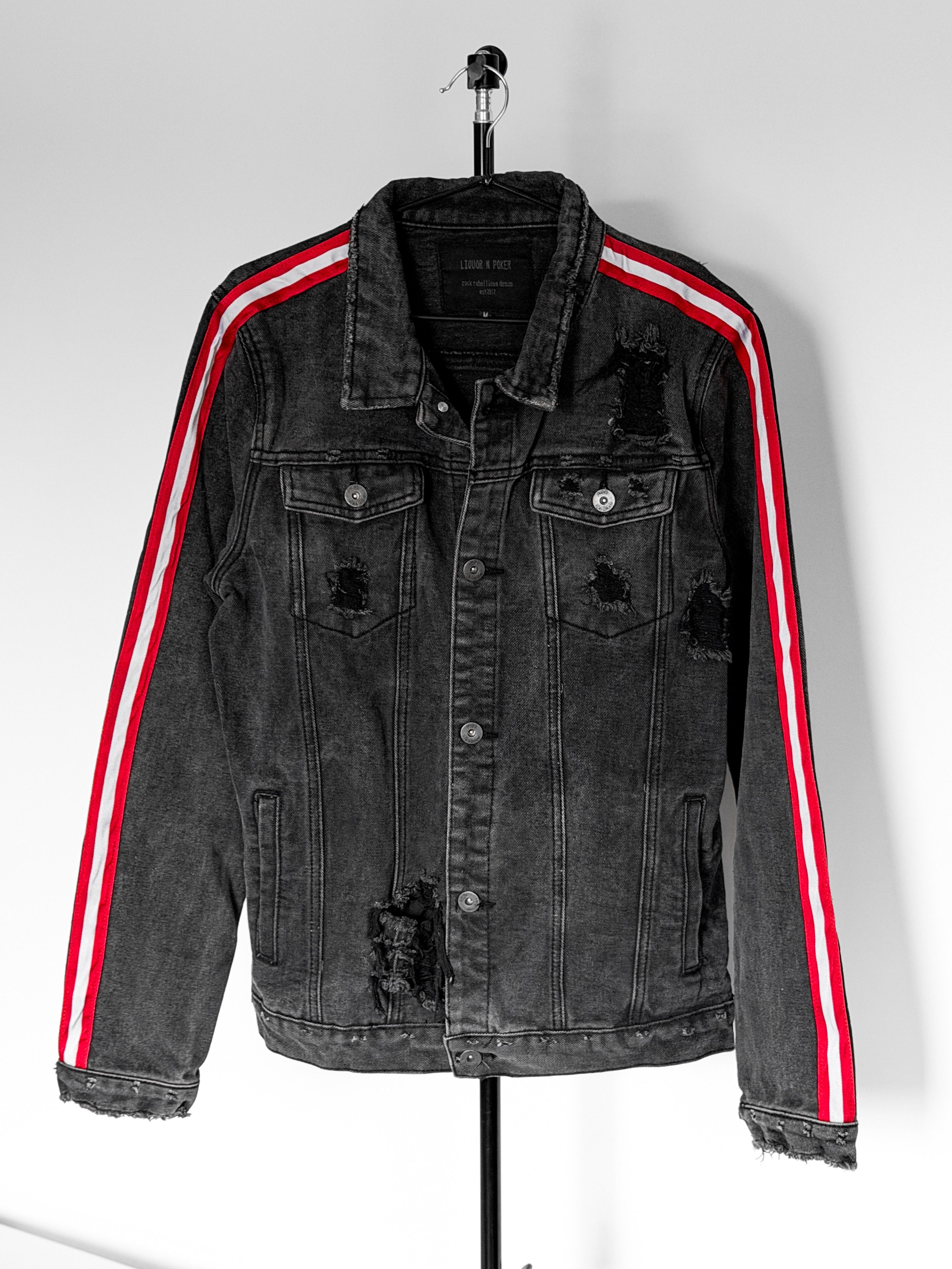 Other Liquor N Poker Rock Rebellious Denim Men’s Jacket Size US M / EU 48-50 / 2 - 1 Thumbnail