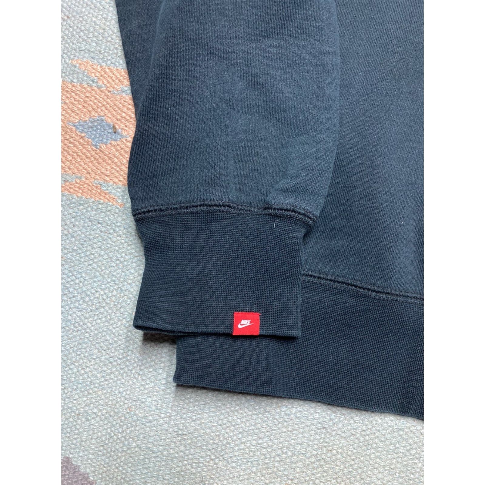 Nike Nike Pullover Hoodie Sweatshirt Spellout Logo Black Small Adult Mens Hooded Size US S / EU 44-46 / 1 - 6 Thumbnail