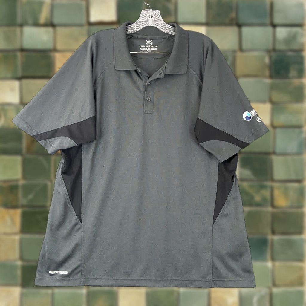Stormtech VINTAGE? No. Stormtech Storm H2X Dry Polo Shirt Men XL Gray Short Sleeve Size US XL / EU 56 / 4 - 1 Thumbnail