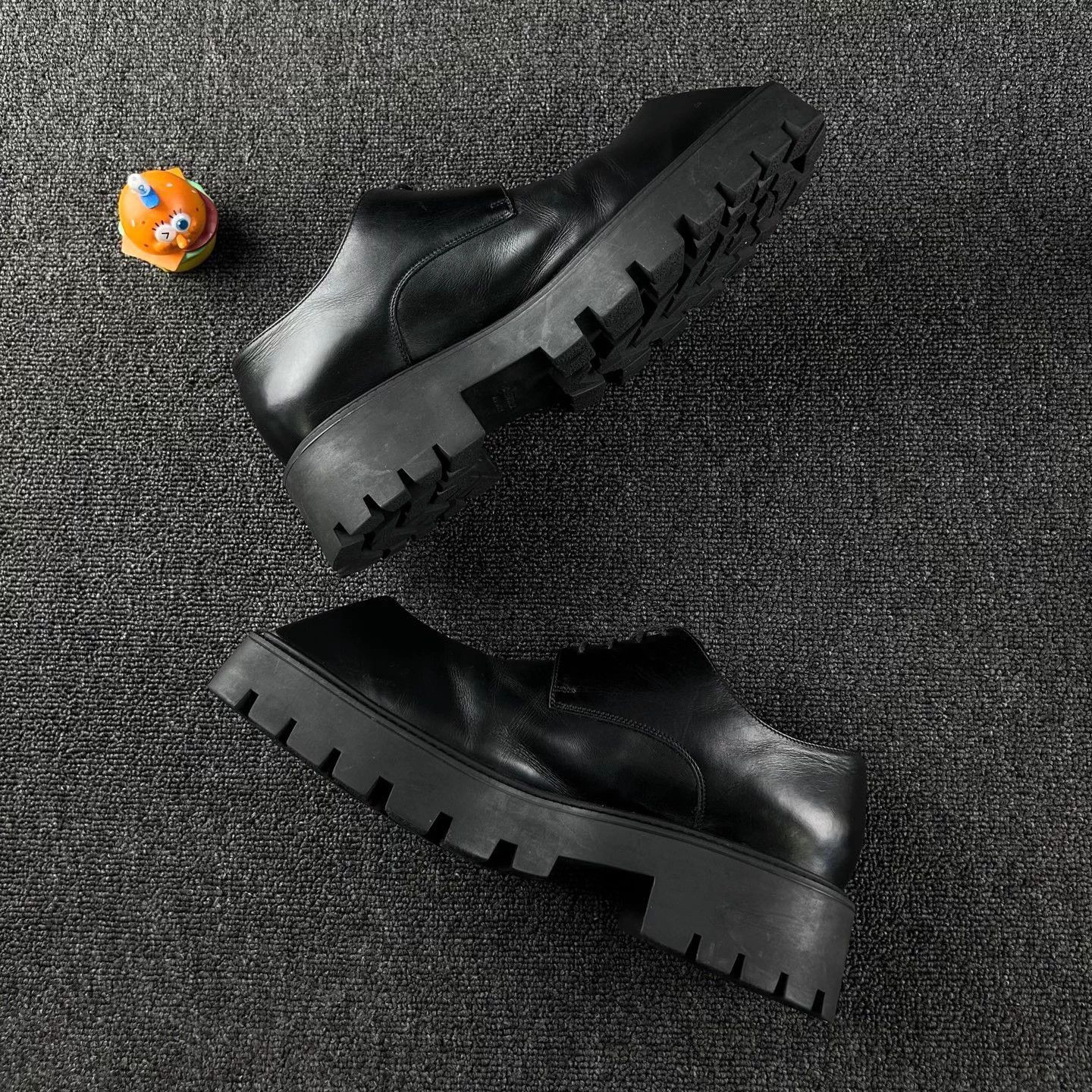 Balenciaga Balenciaga Rhinoceros Leather Shoes 40 VGC Size US 9 / IT 39 - 3 Thumbnail