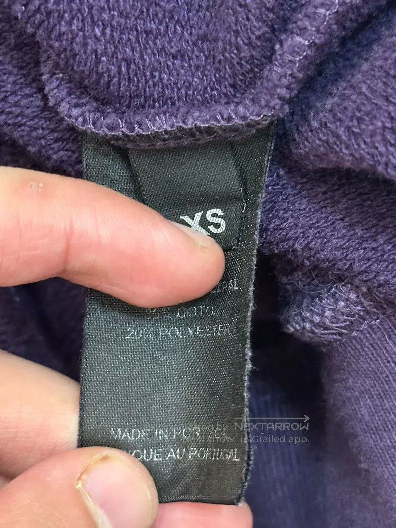 Vetements Vetements Forward Tilt Cut Purple Sweatshirt Size US XS / EU 42 / 0 - 3 Thumbnail