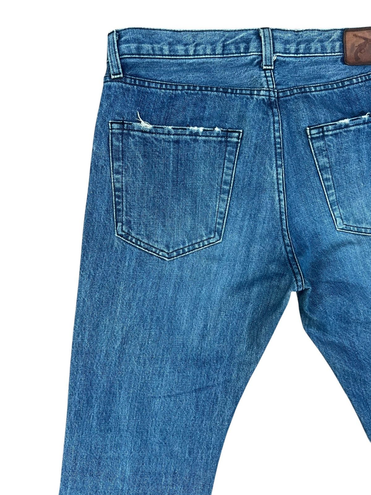 roarguns Vintage Roarguns Japan Distressed Denim Bootcut Jeans Size US 31 - 13 Thumbnail