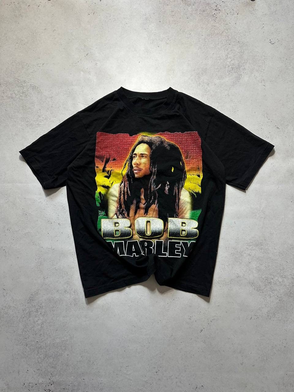 Bob Marley × Vintage Vintage Bob Marley Overprint Reggie Boxy Promo Tee L Size US L / EU 52-54 / 3 - 1 Thumbnail