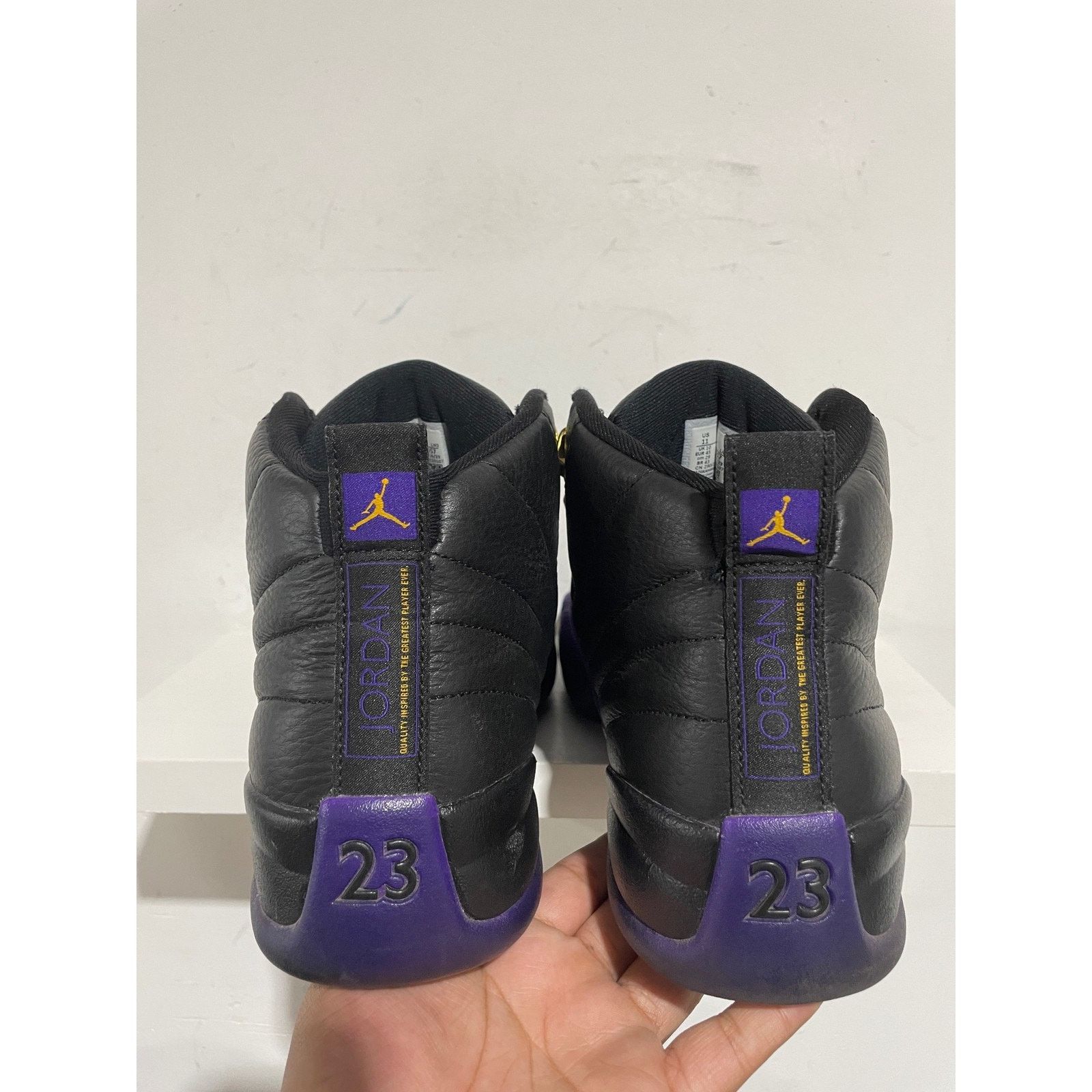 Nike NIKE JORDAN 12 FIELD PURPLE SIZE 11 PREOWNED Size US 11 / EU 44 - 3 Thumbnail