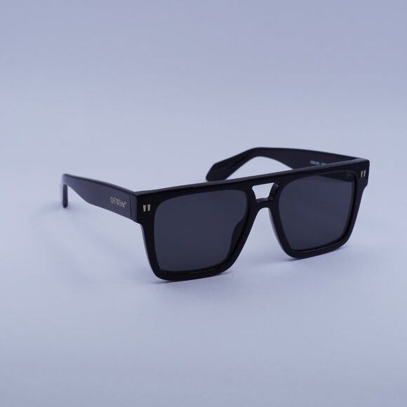 Off-White Off-White OERI133 SPRINGFIELD 1307 Sunglasses Black Square Size ONE SIZE - 5 Thumbnail