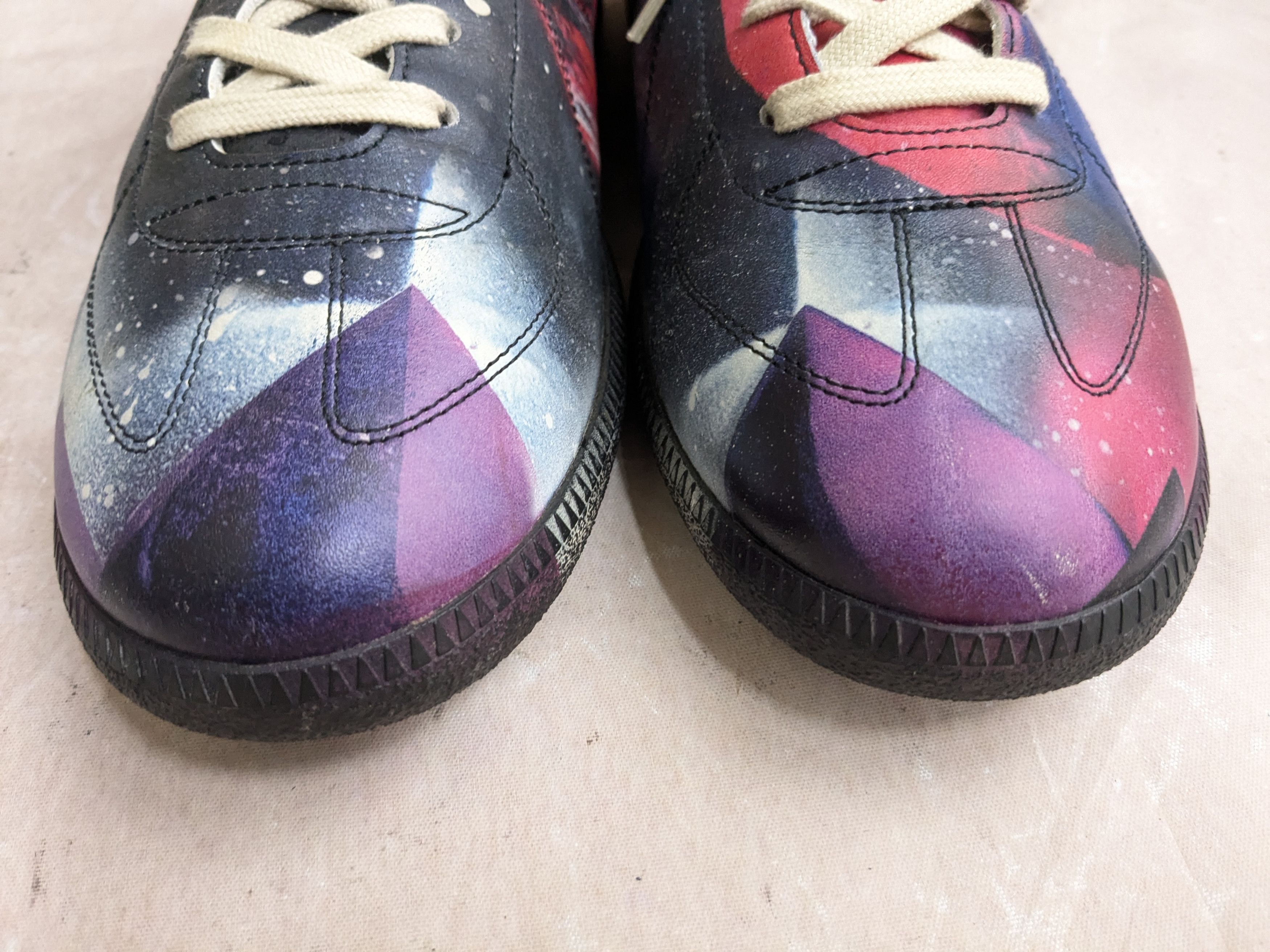 Maison Margiela Maison Margiela Replica GAT Galaxy 12 45 Low Tops Size US 12 / EU 45 - 3 Thumbnail