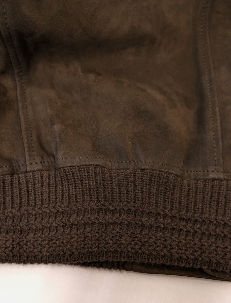 Golden Goose GOLDEN GOOSE Suede Leather Jacket Size US XS / EU 42 / 0 - 7 Thumbnail