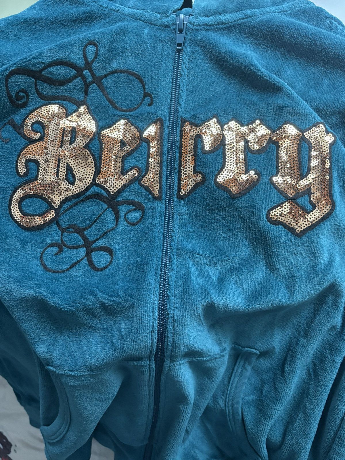 The GV Gallery GV gallery Raspberry Hills Velour Jacket Size M / US 6-8 / IT 42-44 - 2 Thumbnail