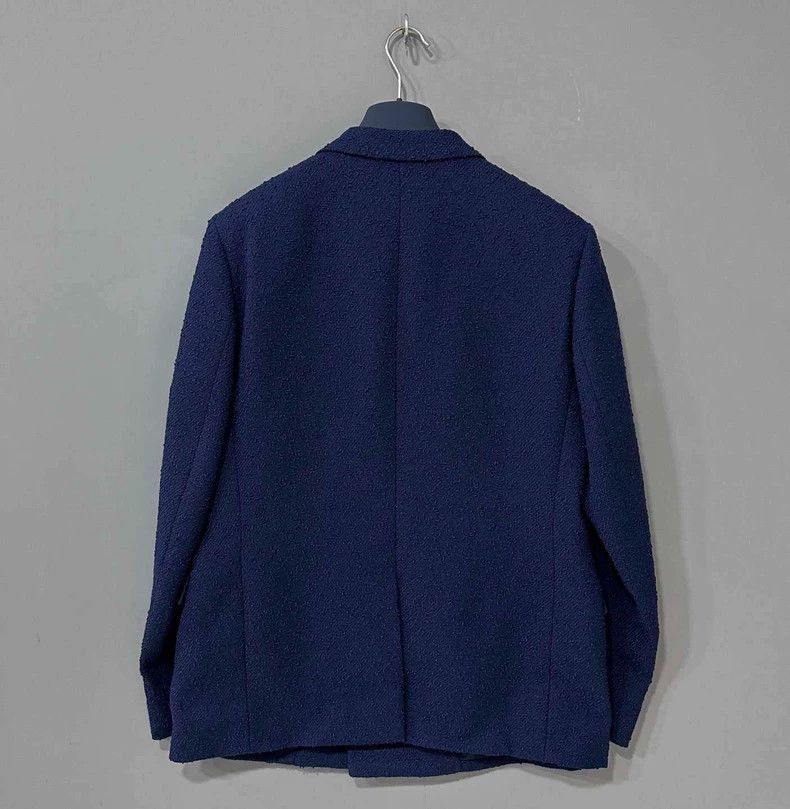 Dior Solid Double Breasted Blazer by Dior-2505 Size US L / EU 52-54 / 3 - 3 Thumbnail