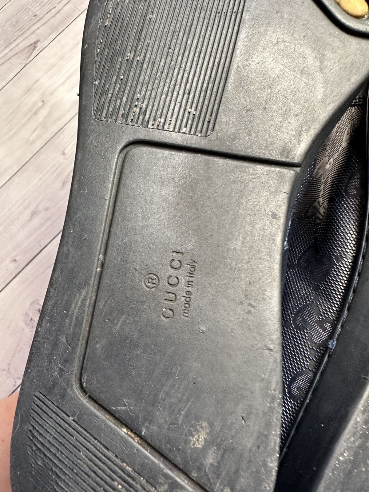 Vintage Vintage Gucci shoes boots monogram blue size US7,5/8 Size US 7.5 / EU 40-41 - 11 Thumbnail