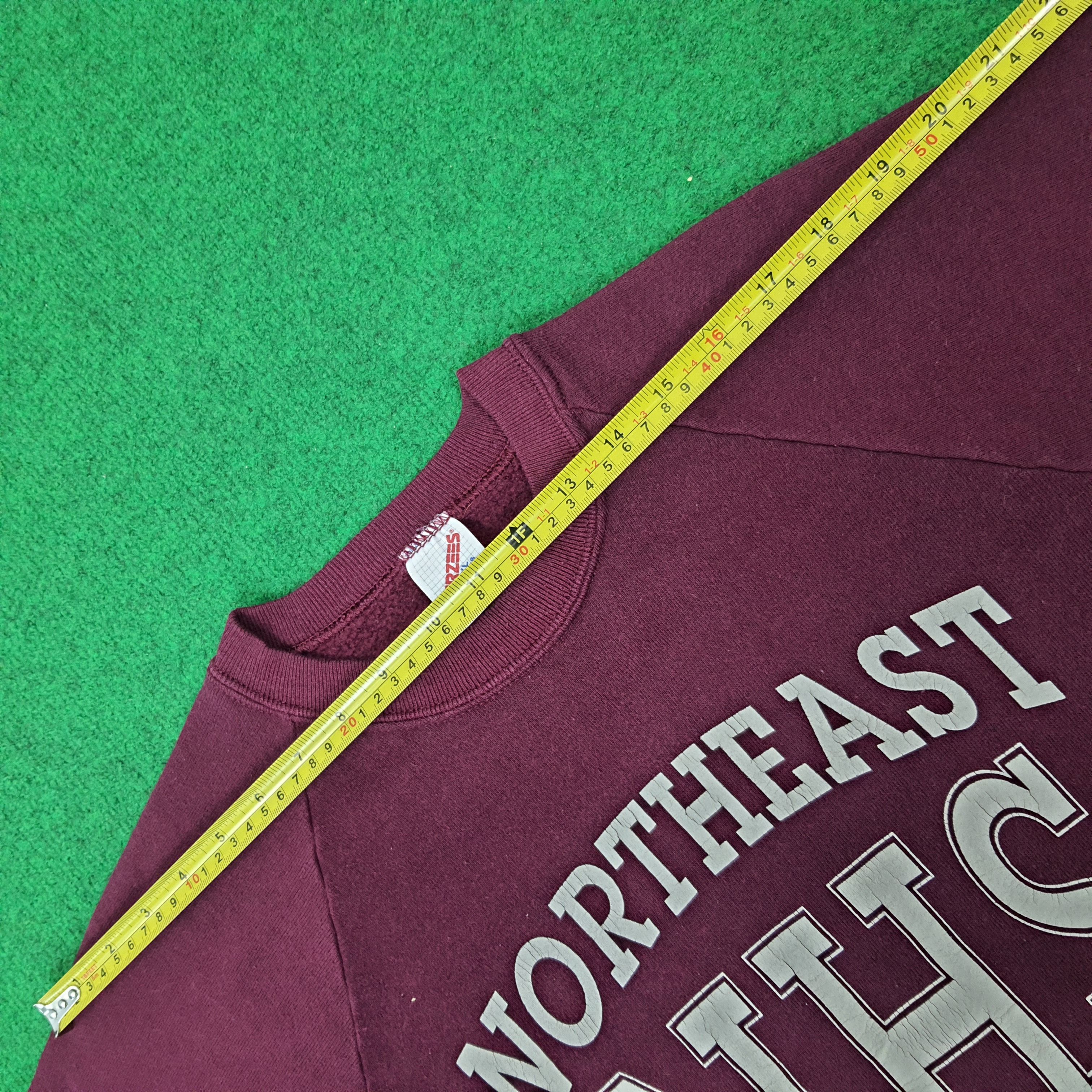 Jerzees Vintage Northeast NHS Vikings Sports Team Sweatshirt C268N19 Size US M / EU 48-50 / 2 - 7 Thumbnail