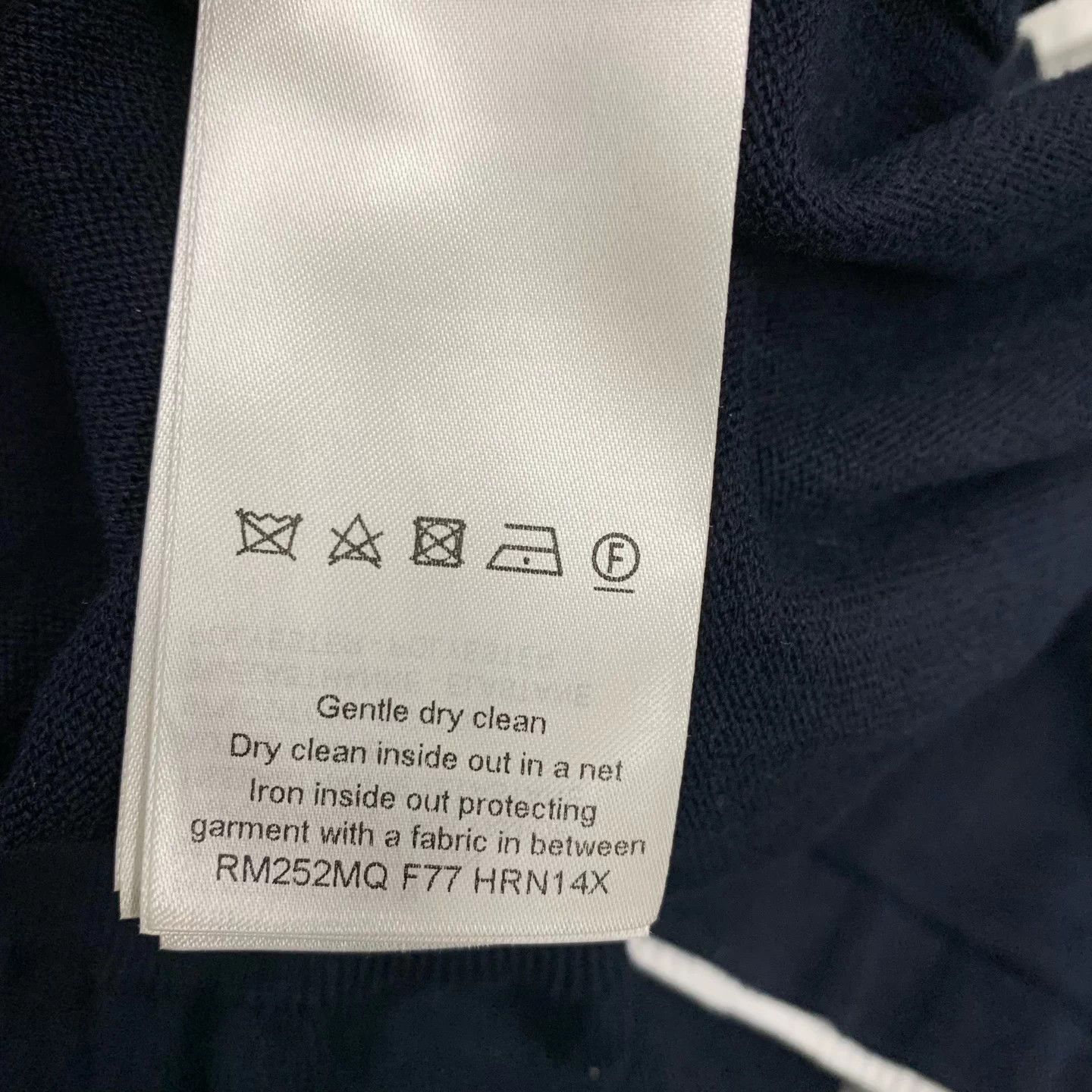 Louis Vuitton LV Pharrell Navy Embroidered Pearl Polo XXL 95 New Size US XXL / EU 58 / 5 - 5 Thumbnail