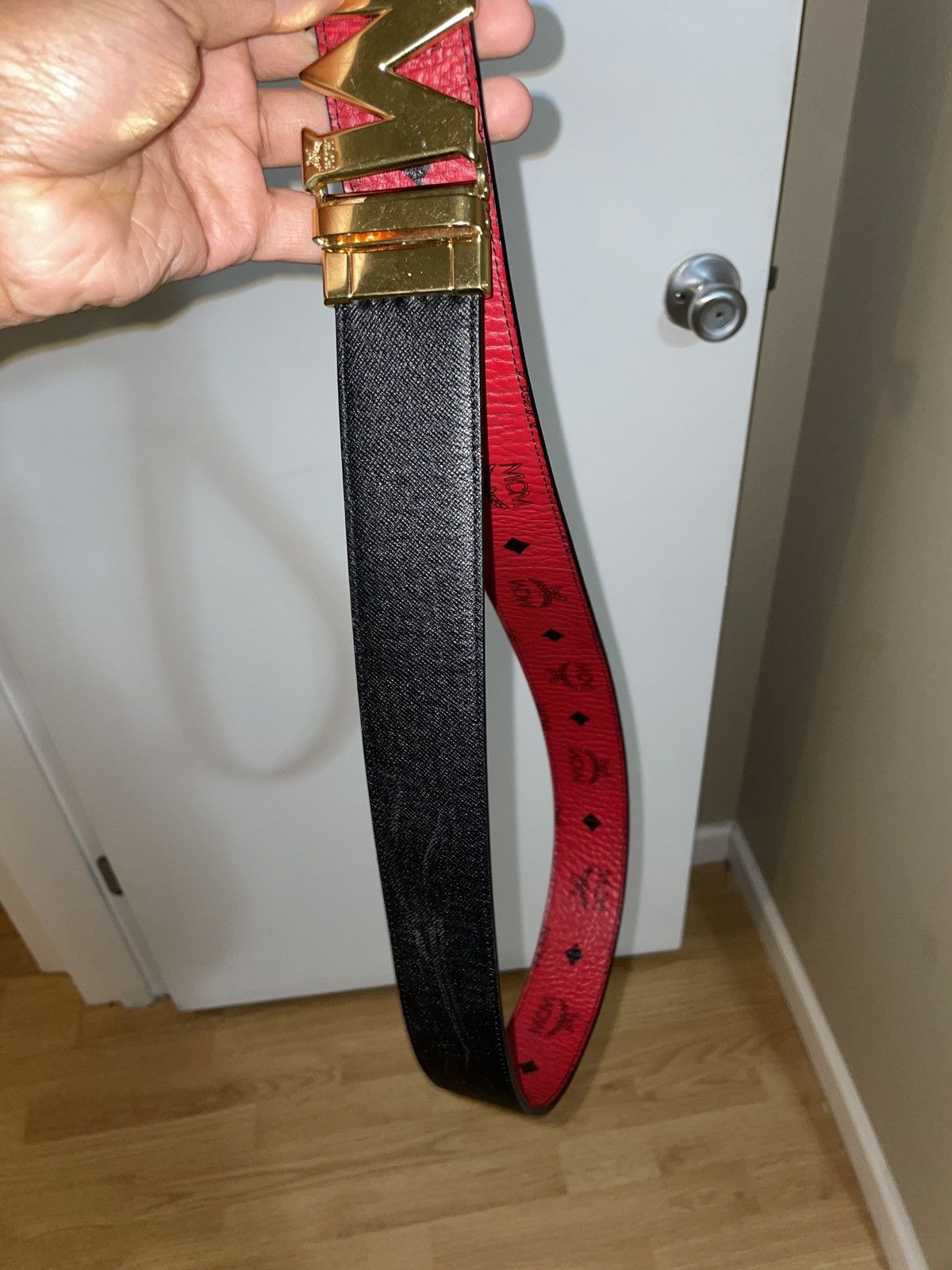 mcm belt women's