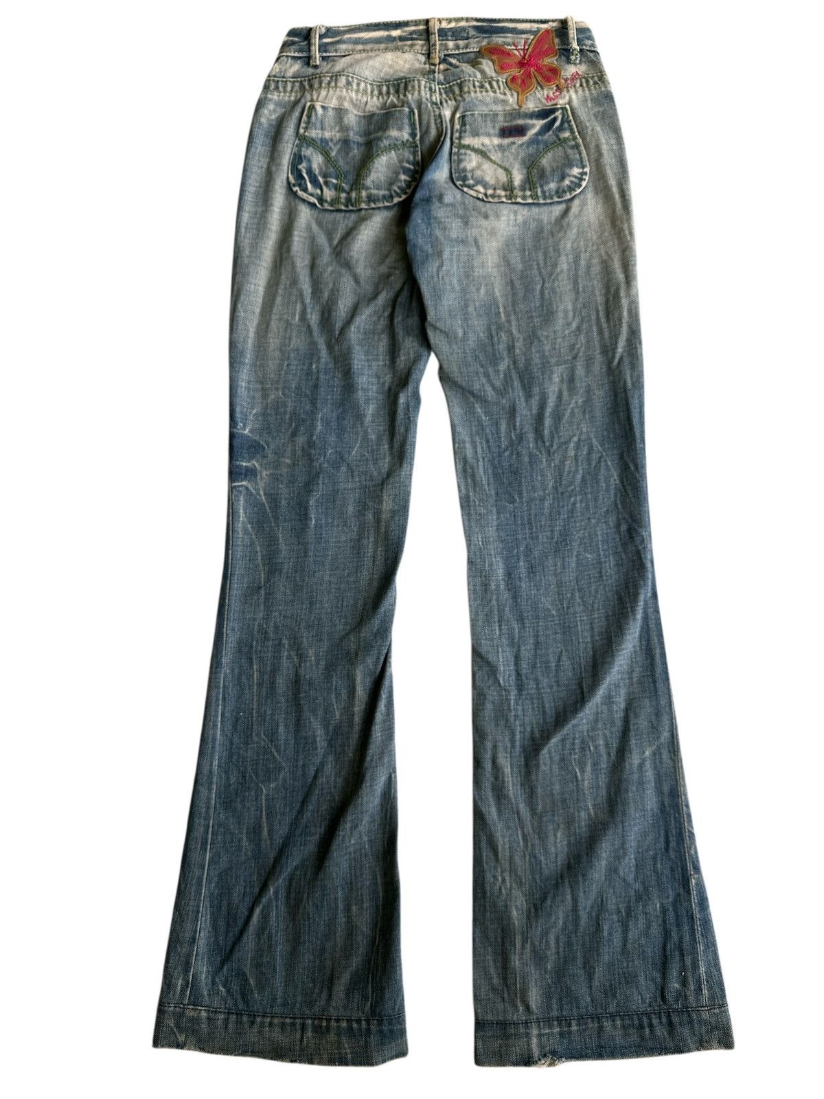 Kapital Flare Miss Sixty Butterfly Embroid . Size US 28 / EU 44 - 2 Thumbnail