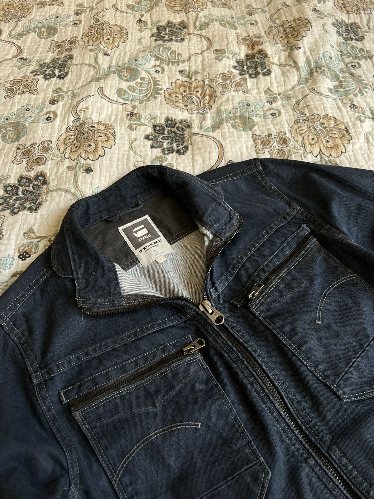 G-Star Crazy Vintage G-Star Raw Jeans Denim Jacket Japanese Style Size US M / EU 48-50 / 2 - 6 Thumbnail