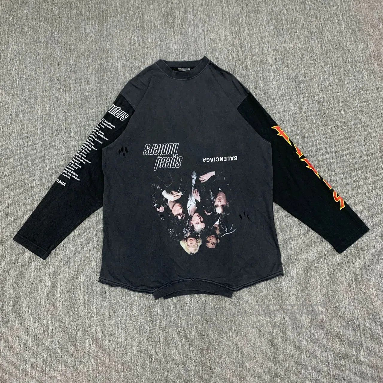 Balenciaga Balenciaga Black Inverted Logo Longsleeve. Size US XS / EU 42 / 0 - 1 Thumbnail
