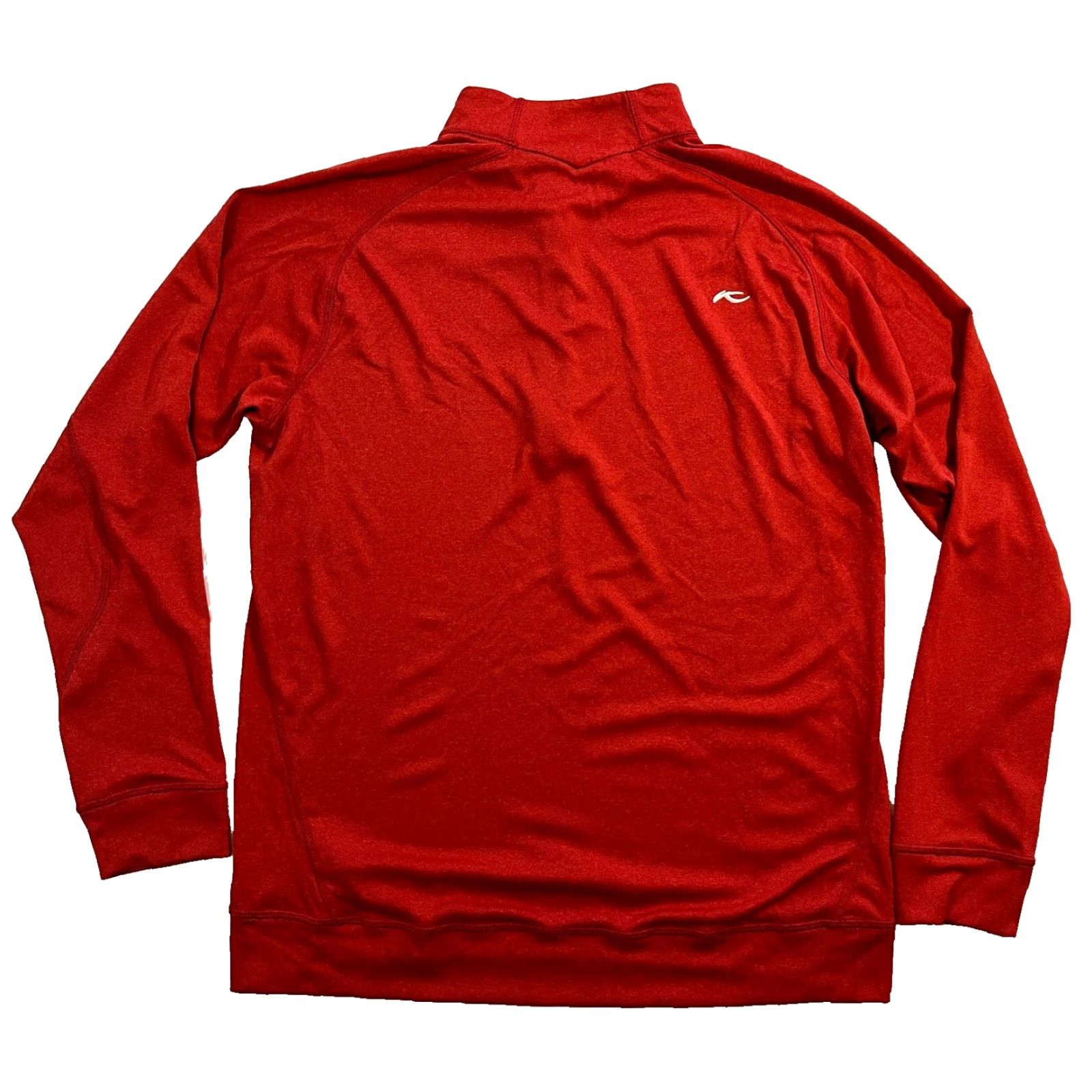 KJUS KJUS Men's Keano Half-Zip Pullover Lightweight Golf Sz 52/L Red Size US L / EU 52-54 / 3 - 4 Thumbnail