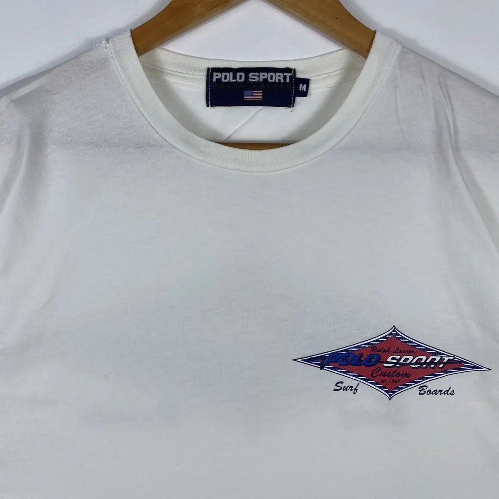 Polo Ralph Lauren VINTAGE POLO SPORT RALPH LAUREN CUSTOM SURF BOARDS TEE Size US M / EU 48-50 / 2 - 6 Thumbnail