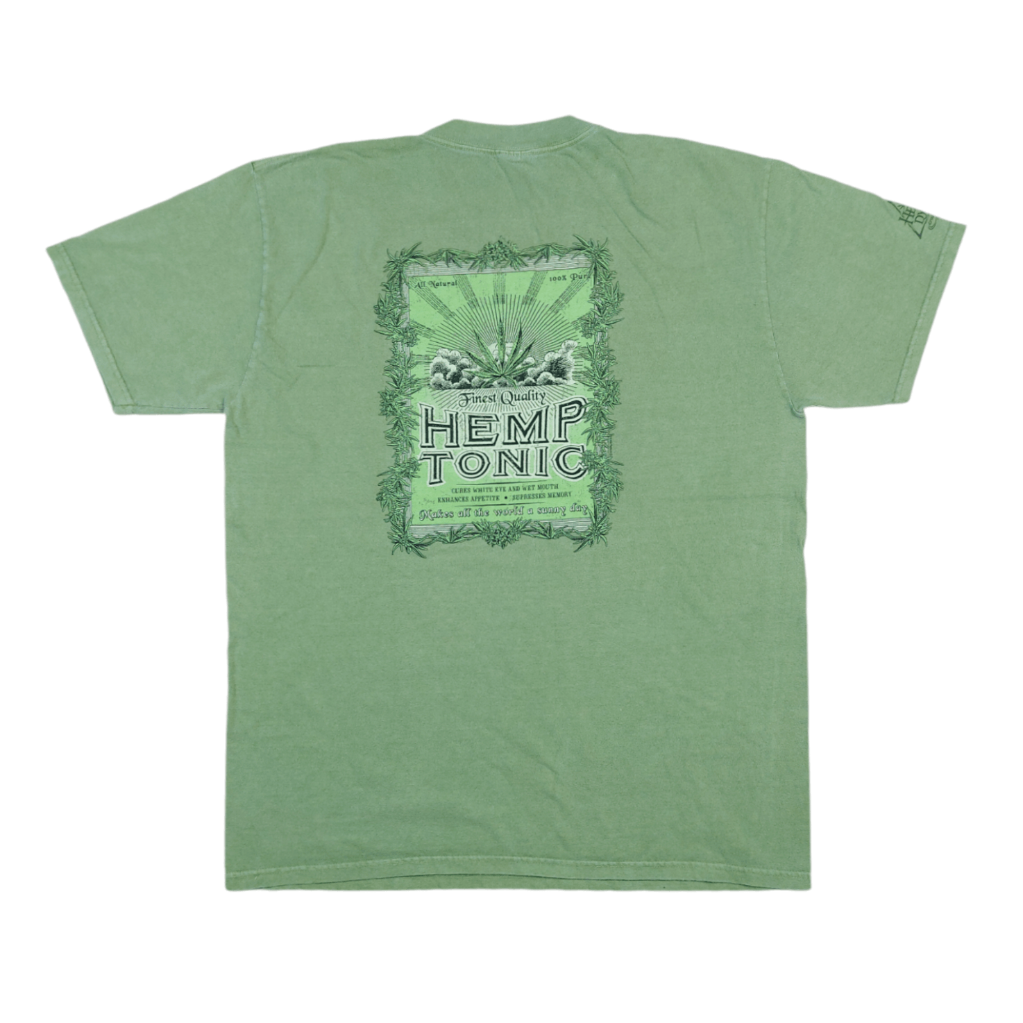 Vintage Vintage Crazy Shirts Dr. Smiley’s Hemp Tonic TEE Size US L / EU 52-54 / 3 - 3 Thumbnail