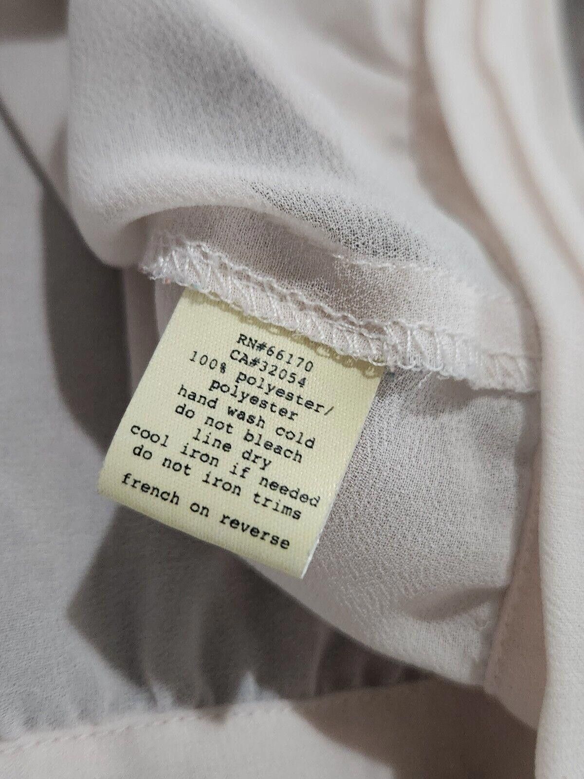 Designer Pins And Needles Top Size Large Pink Embellished Bow Size L / US 10 / IT 46 - 4 Thumbnail