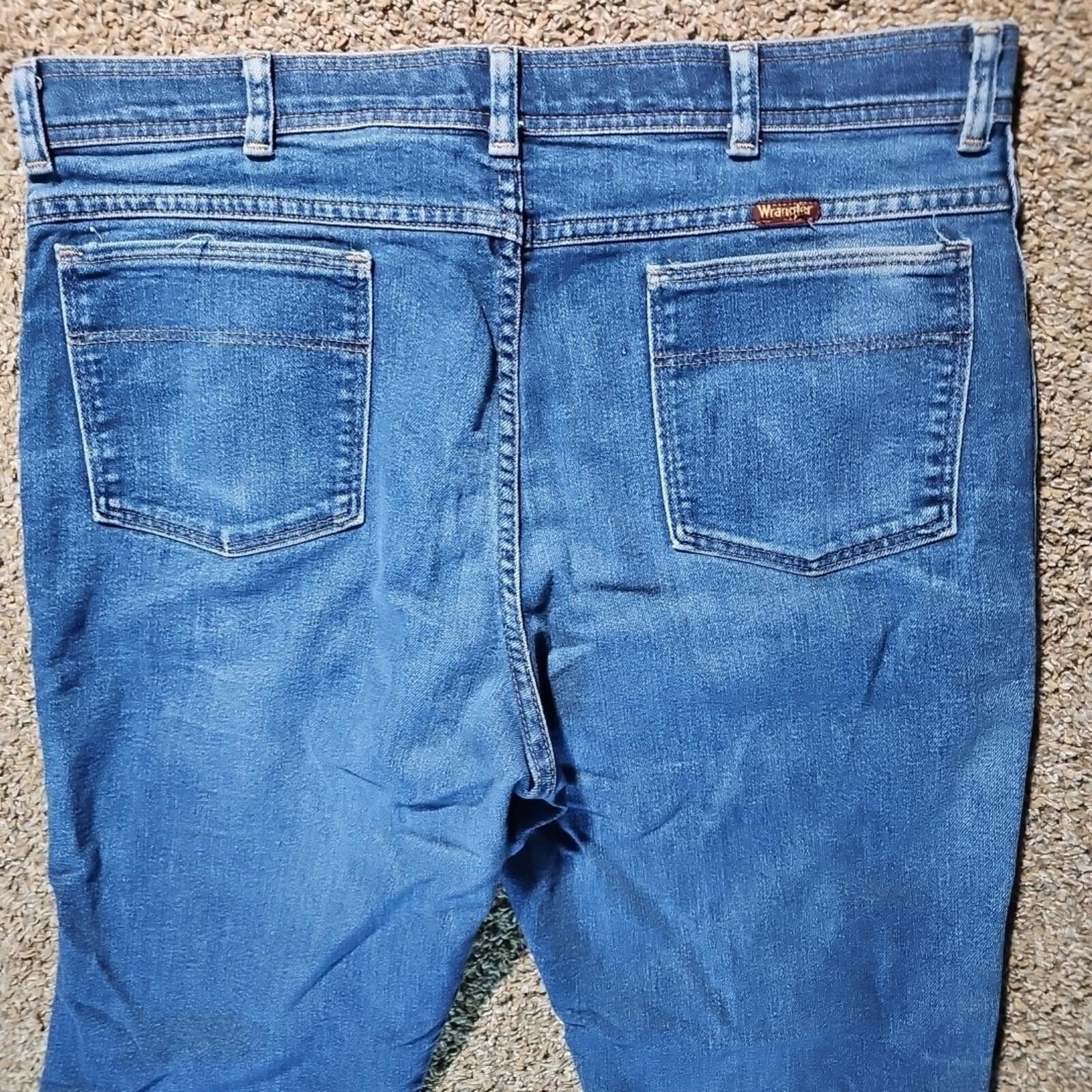 Wrangler Wrangler 40x30 Straight Leg Jeans USA MADE Size US 40 / EU 56 - 5 Thumbnail