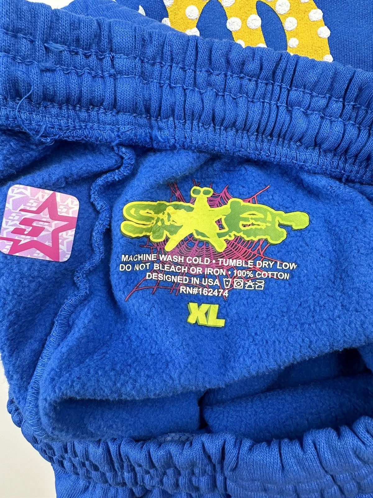 Sp5der Sp5der TC Blue Sweatpants Size US 36 / EU 52 - 5 Thumbnail