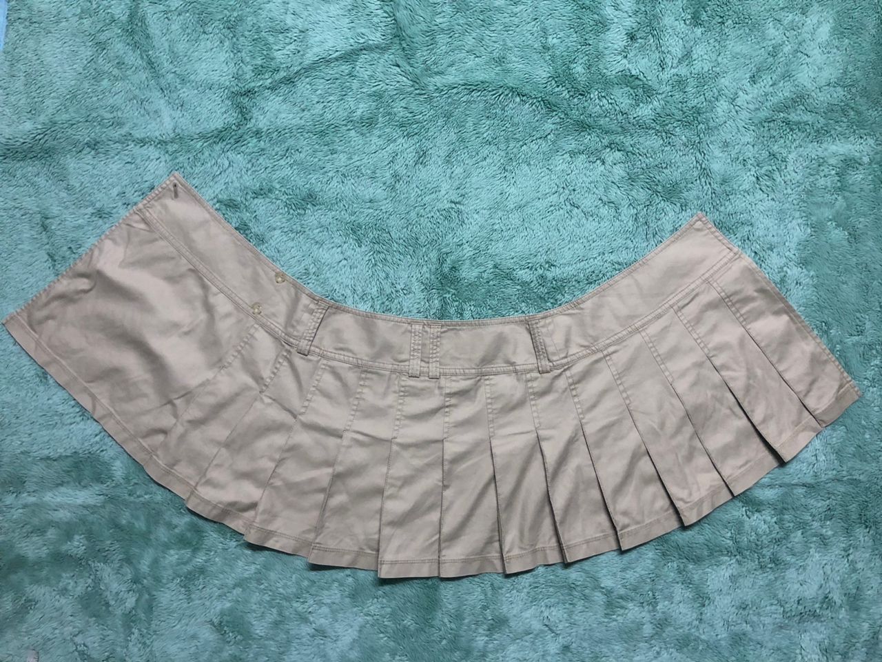 Burberry Burberry Blue Label Mini Skirt Brown Size 27" / US 4 / IT 40 - 6 Thumbnail