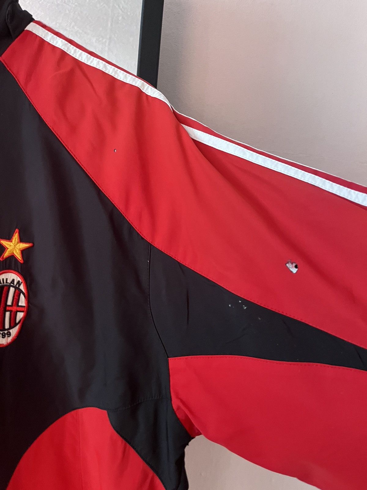 Other Vintage 90s AC MILAN Soccer Adidas Retro Olympic Jacket Size US XL / EU 56 / 4 - 12 Thumbnail