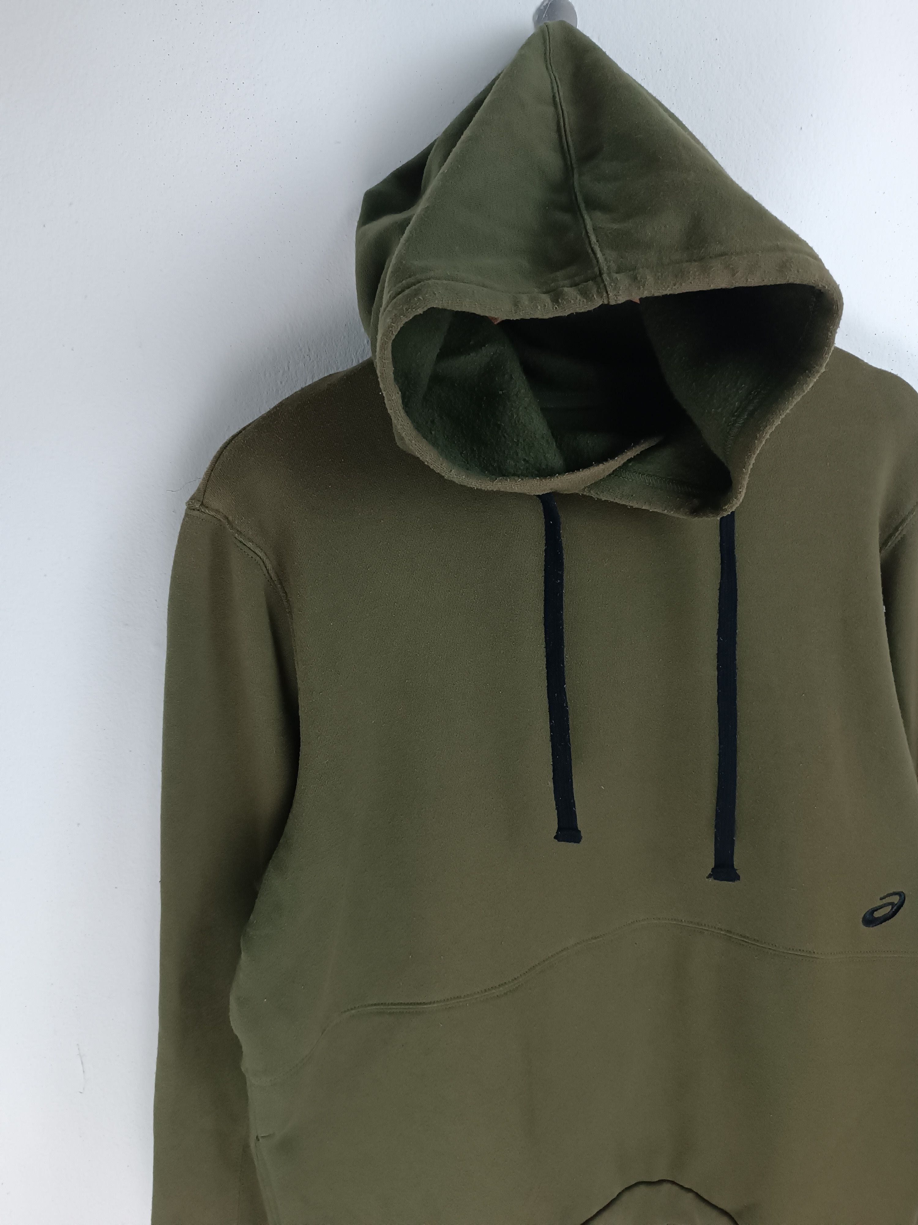 Asics VINTAGE ASICS HOODIES Y2K GORPCORE GOTH RARE Size US L / EU 52-54 / 3 - 4 Thumbnail
