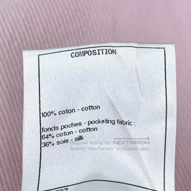 Chanel Chanel Pink Cotton Women's Shorts . Size 23" - 7 Thumbnail