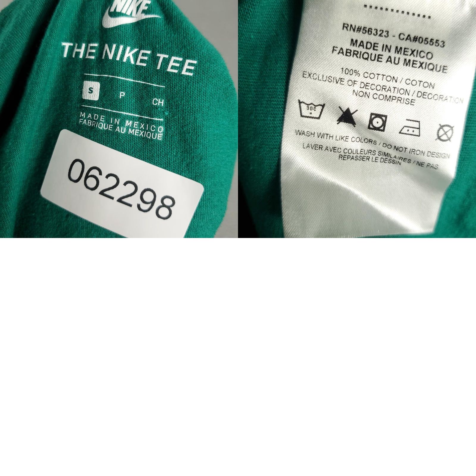 Nike Nike Men’s Small Green Athletic Tank Top Sleeveless Sportswear Gym Running Basketball Size US S / EU 44-46 / 1 - 8 Thumbnail