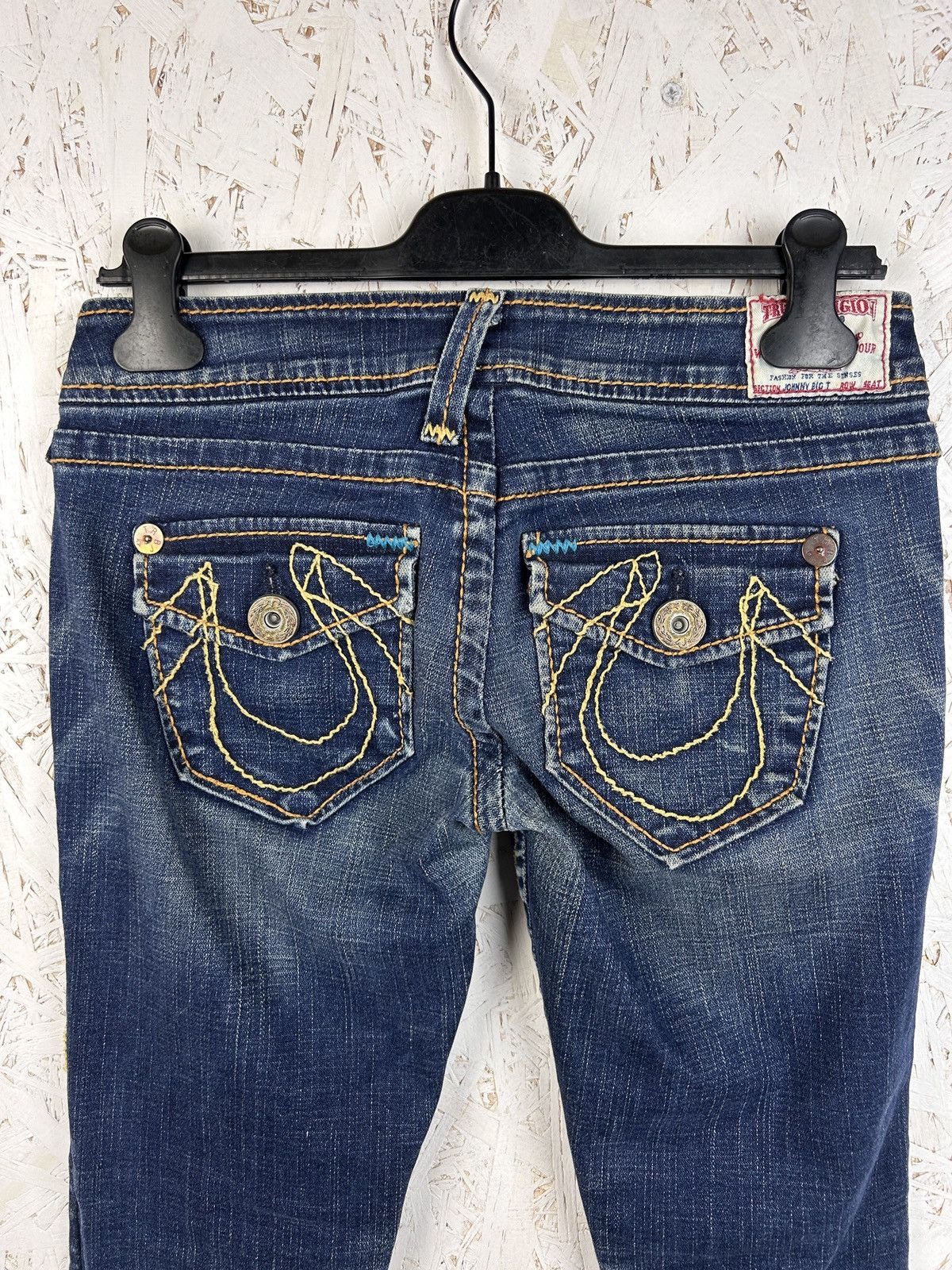 True Religion Vintage True Religion Johnny Big T Denim Jeans Size 26 Size 26" / US 2 / IT 38 - 2 Thumbnail