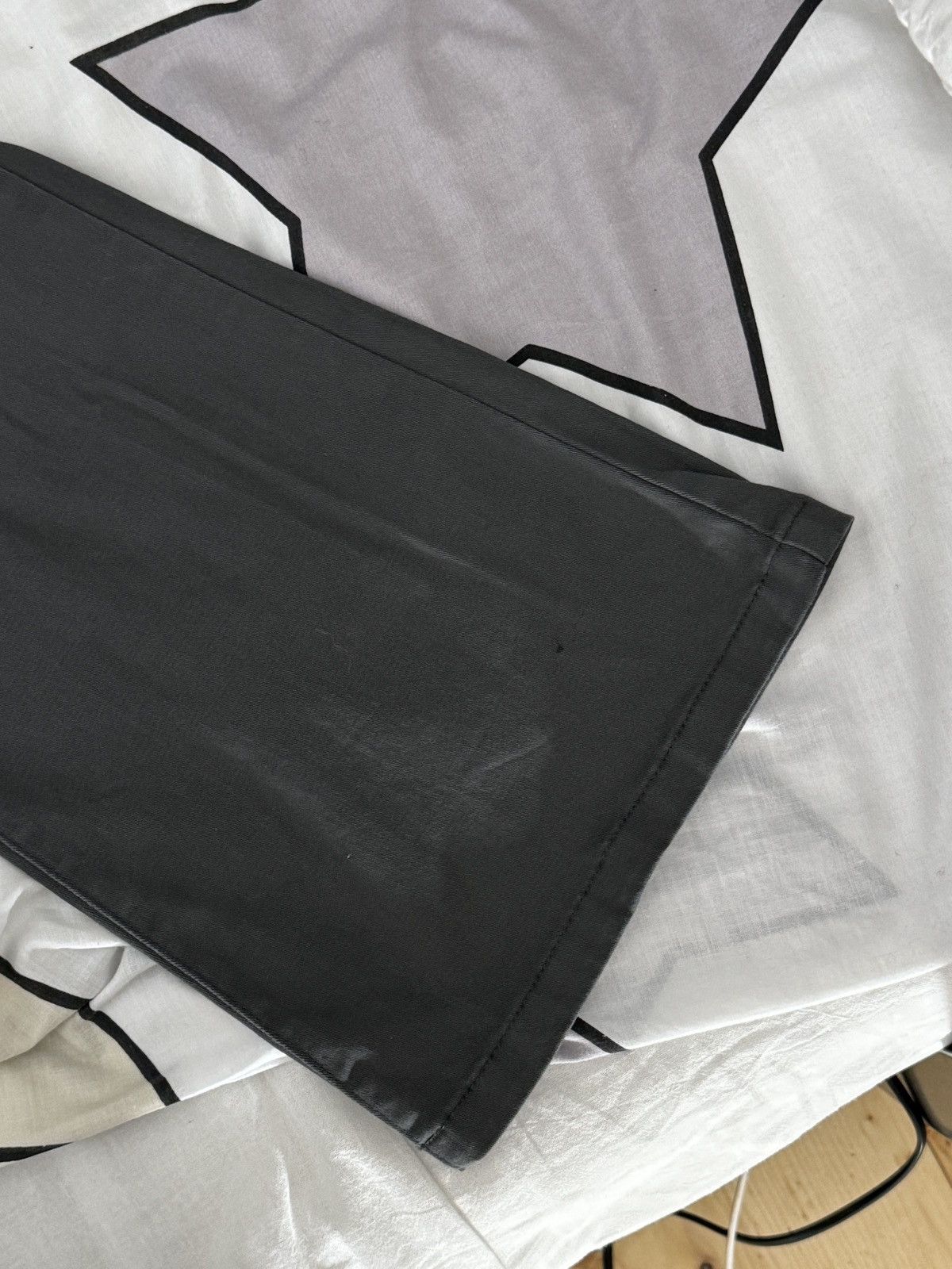 Rainbow Grey Cotton Flared Pants Size US 33 - 7 Thumbnail