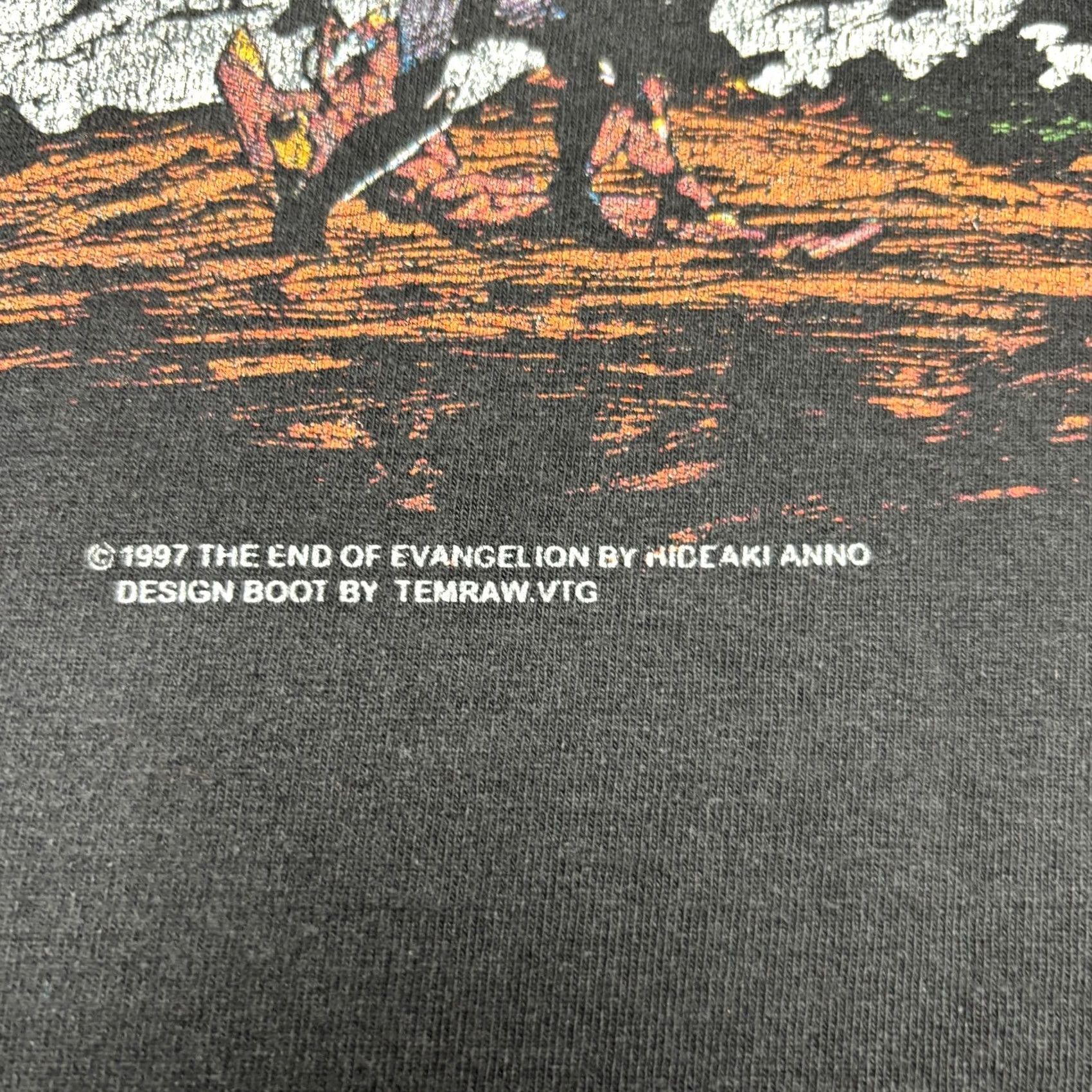 Vintage VINTAGE Evangelion Temraw Asuka Tee Shirt Men 2XL XXL Black T-Shirt Mens Size US XXL / EU 58 / 5 - 4 Thumbnail